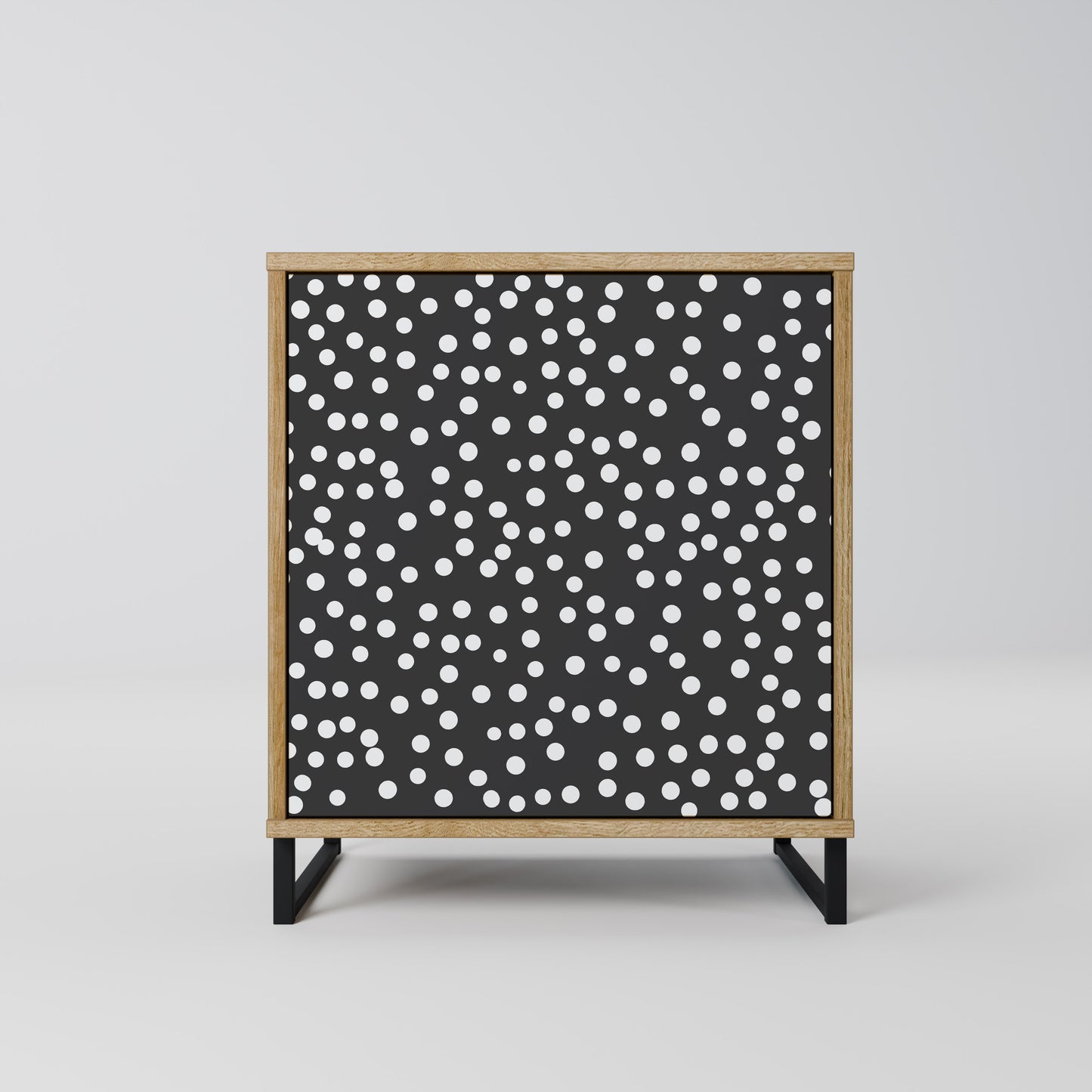 BLINDING LIGHTS 1-Door Sideboard in Oak Effect