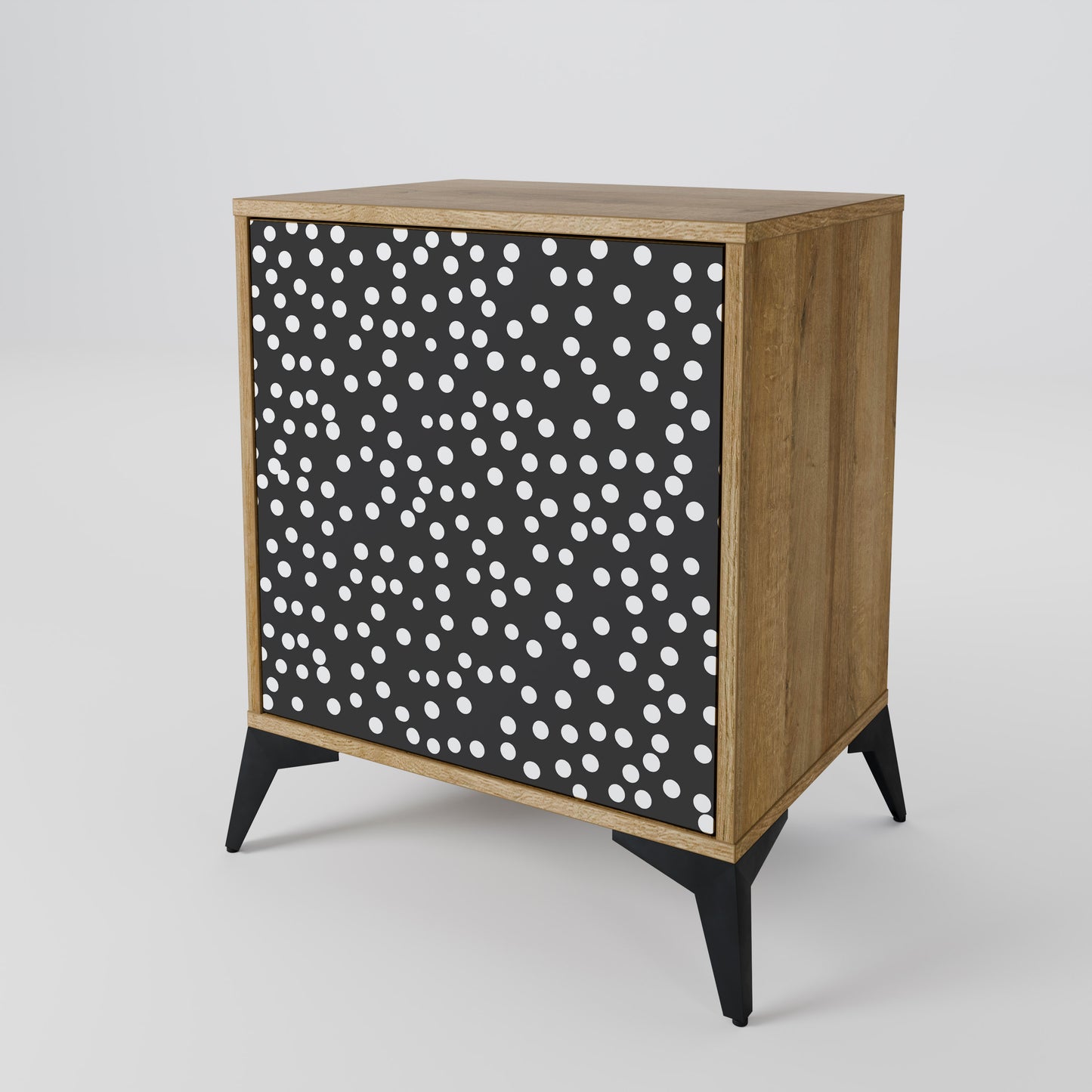 BLINDING LIGHTS 1-Door Sideboard in Oak Effect