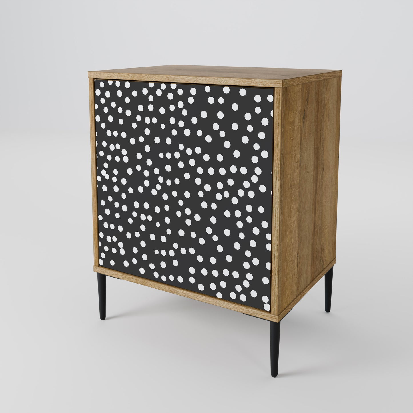 BLINDING LIGHTS 1-Door Sideboard in Oak Effect