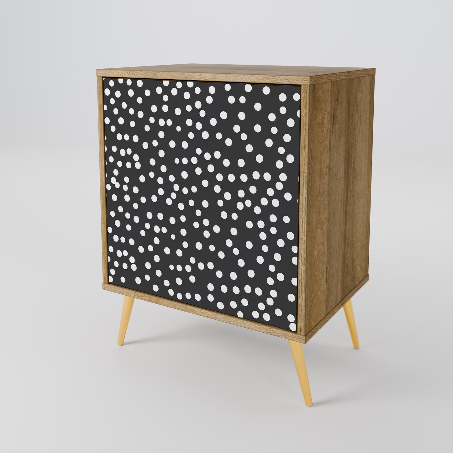 BLINDING LIGHTS 1-Door Sideboard in Oak Effect