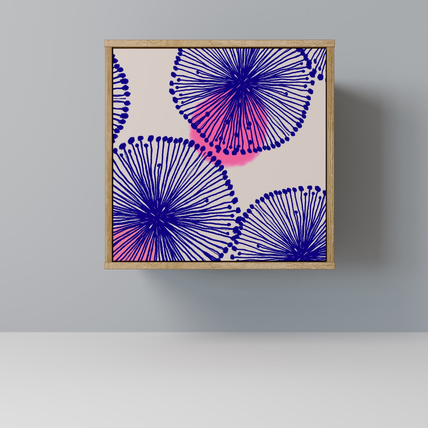 Credenza MAGIC NATURE a 1 anta effetto rovere