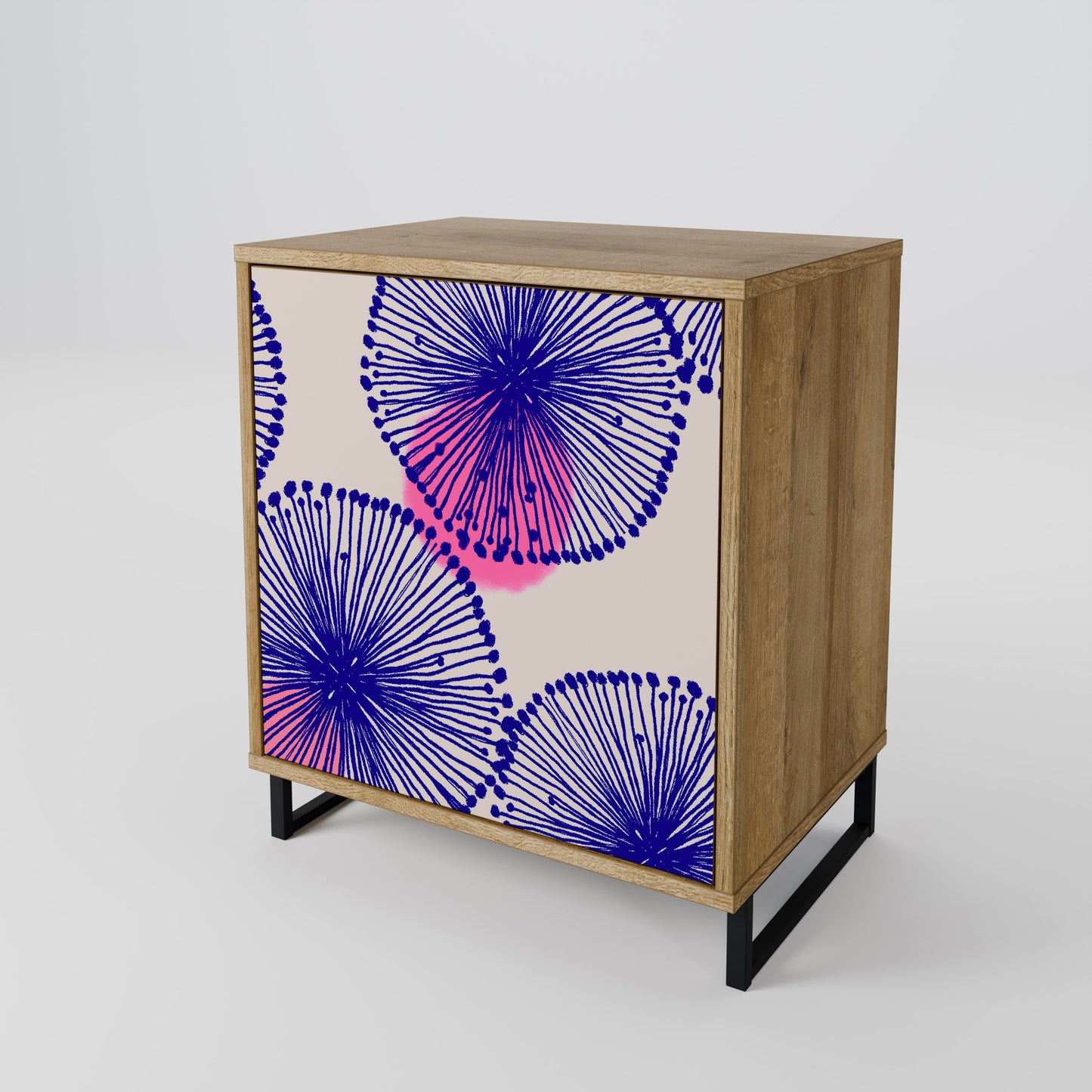 Credenza MAGIC NATURE a 1 anta effetto rovere