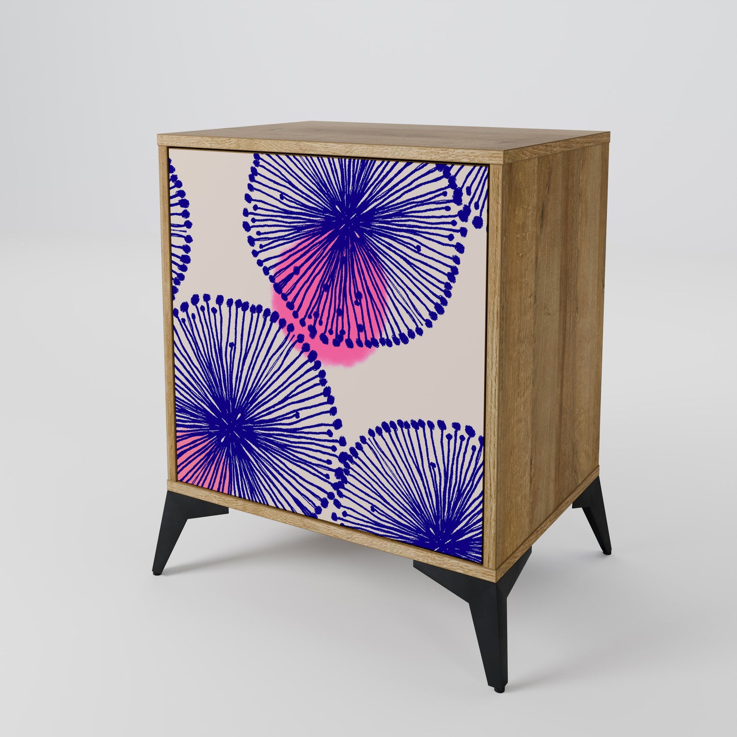 Credenza MAGIC NATURE a 1 anta effetto rovere