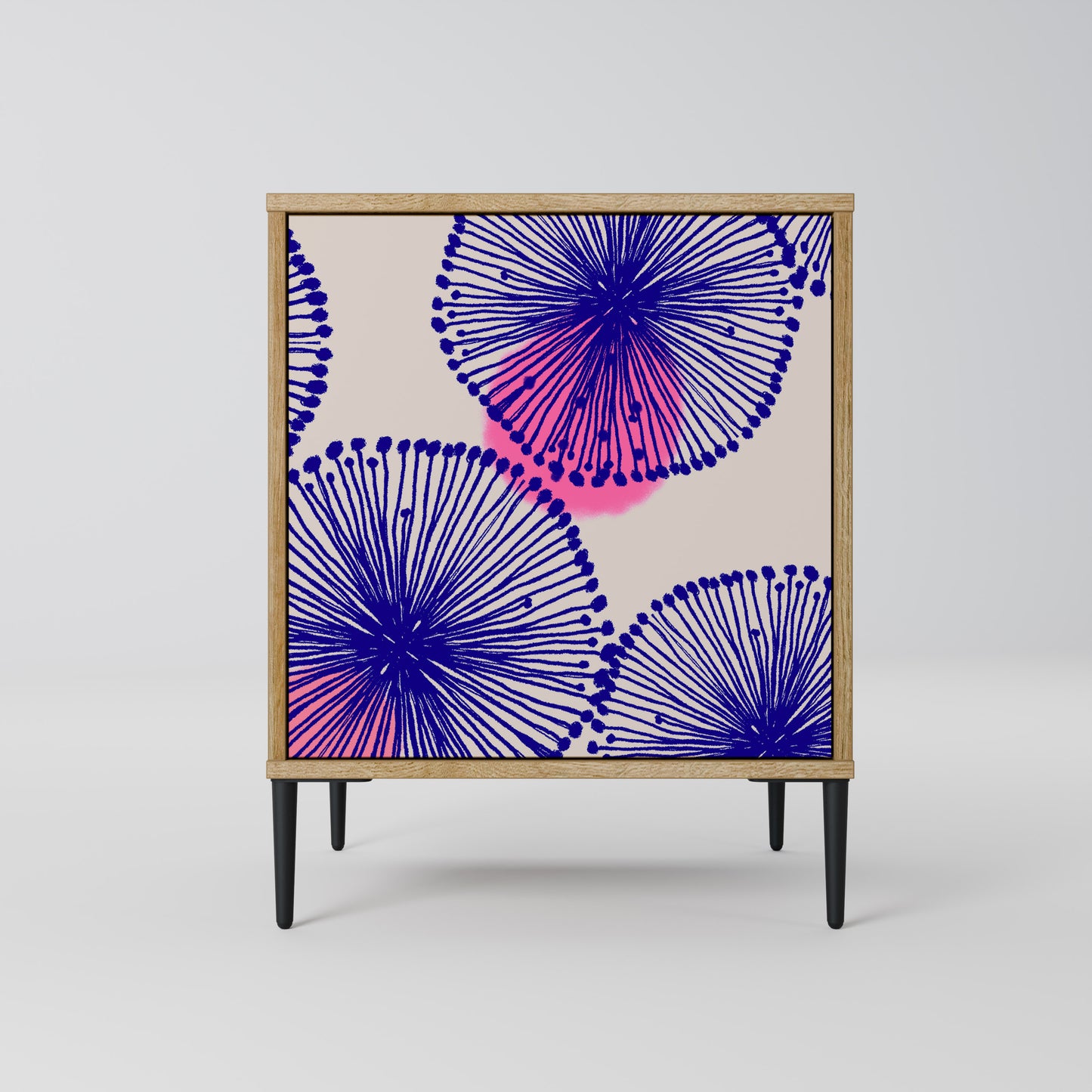 Credenza MAGIC NATURE a 1 anta effetto rovere