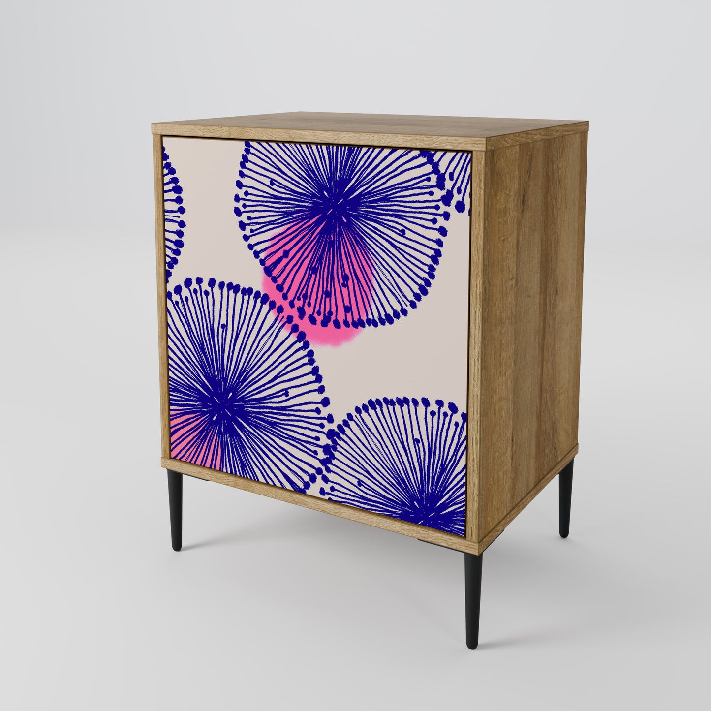 Credenza MAGIC NATURE a 1 anta effetto rovere