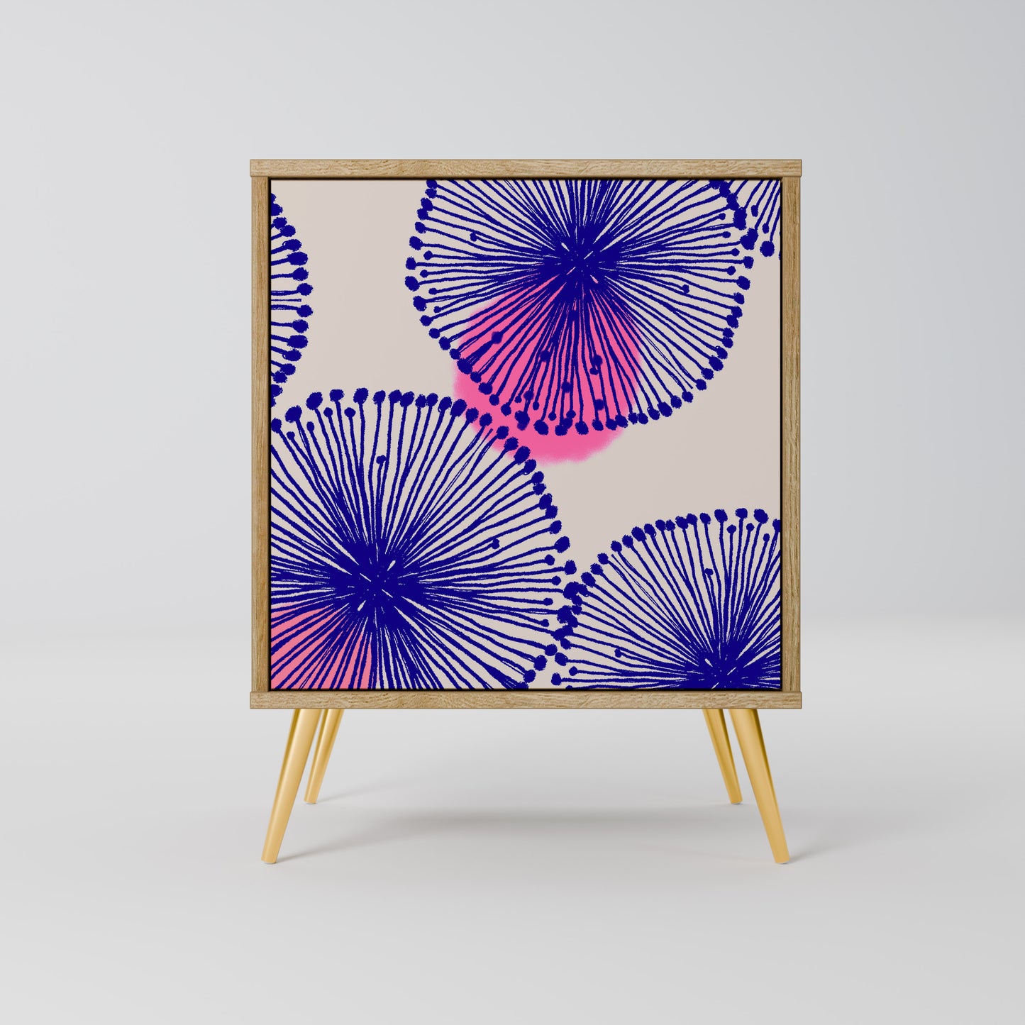 Credenza MAGIC NATURE a 1 anta effetto rovere