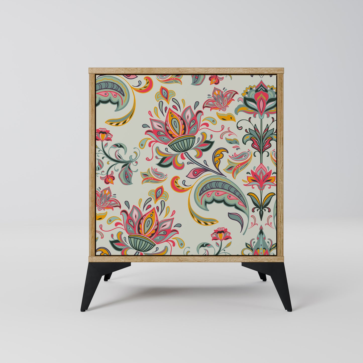 ORGANIC FOLKLORE 1-Door Sideboard in Oak Effect