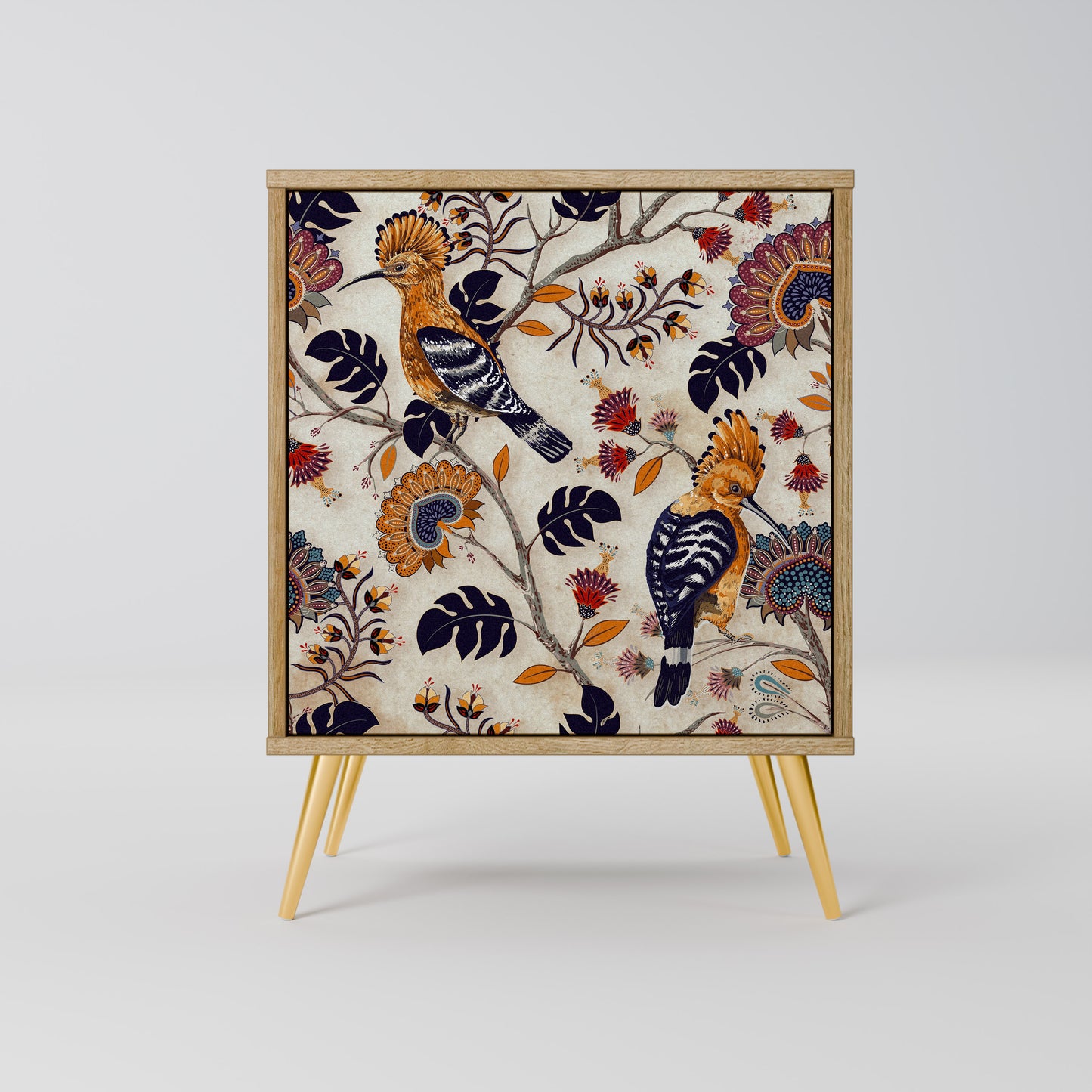 Credenza EMINENT HOOPOE a 1 anta effetto rovere