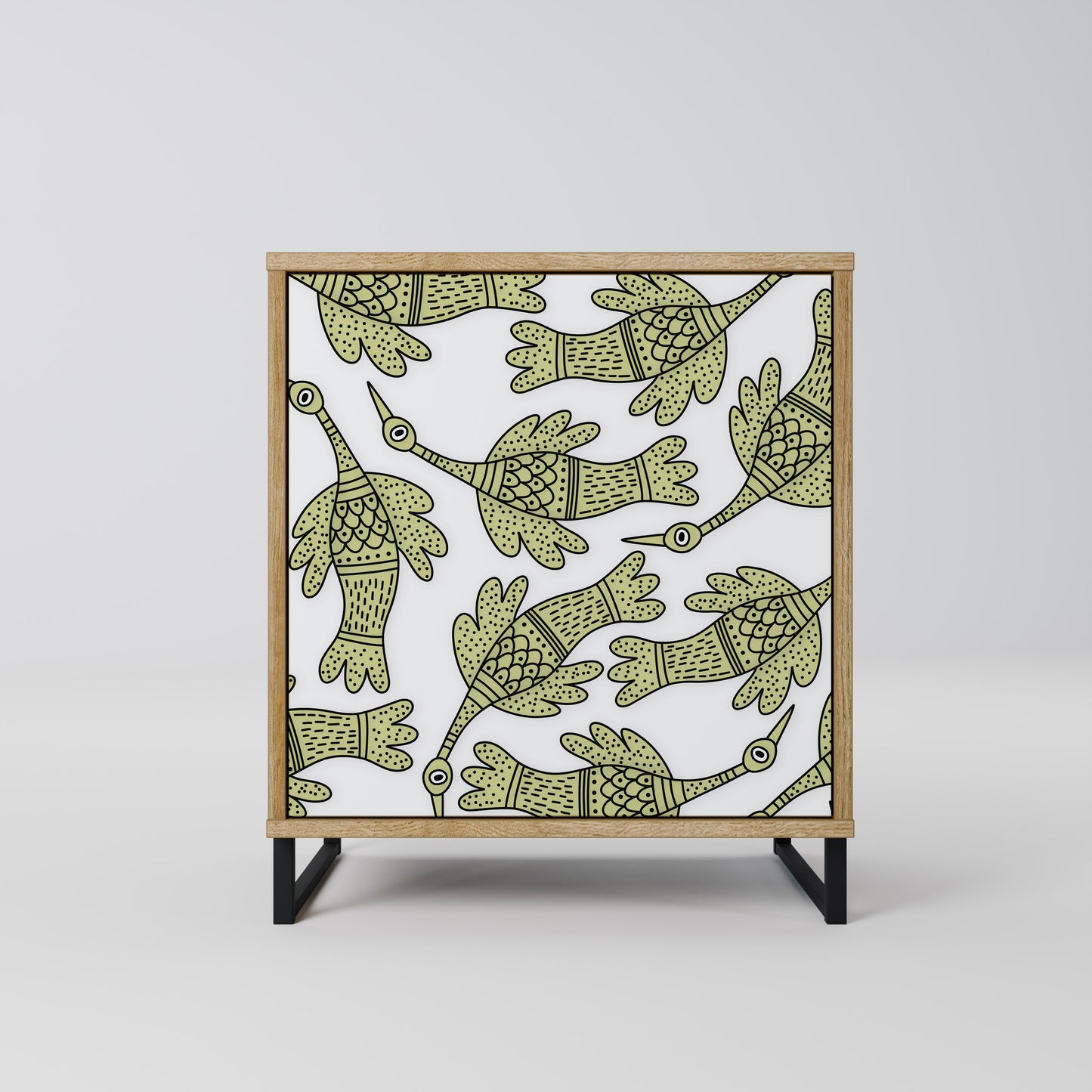 SEEDLING SONGBIRD 1-Door Sideboard in Oak Effect