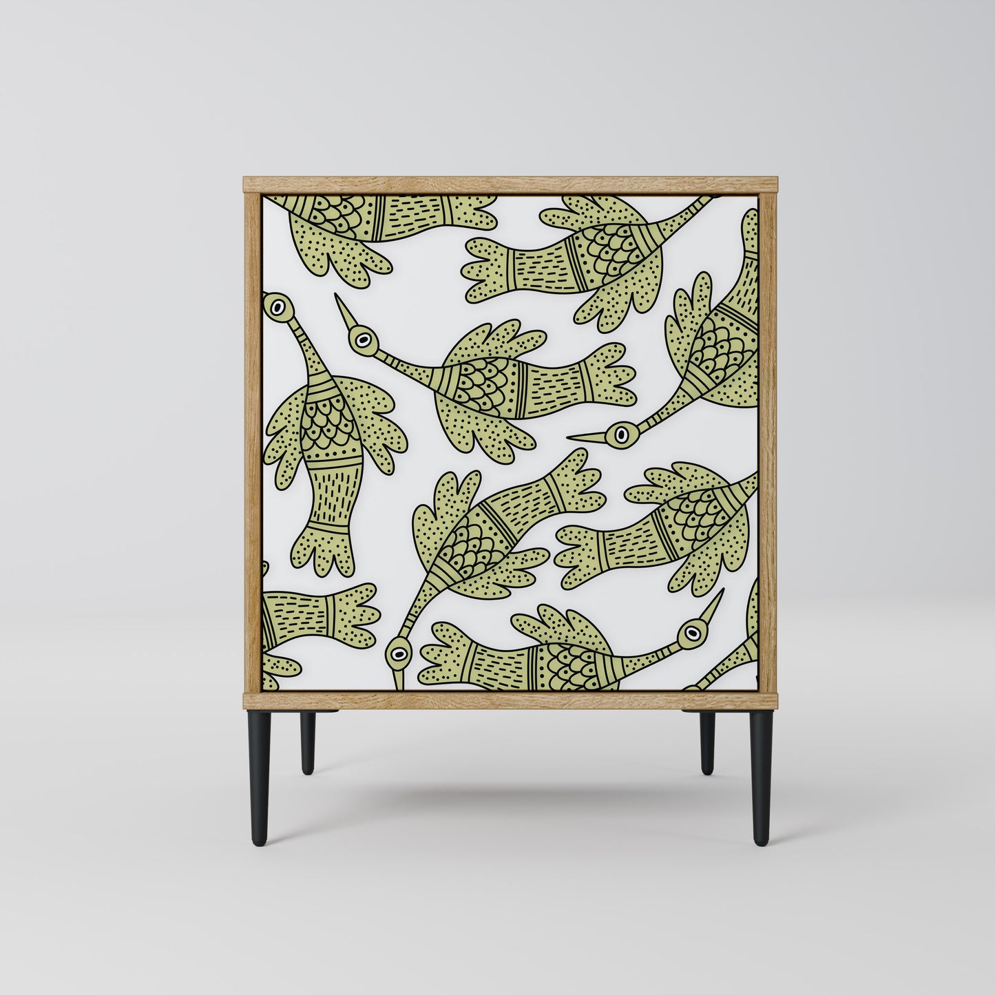 SEEDLING SONGBIRD 1-Door Sideboard in Oak Effect