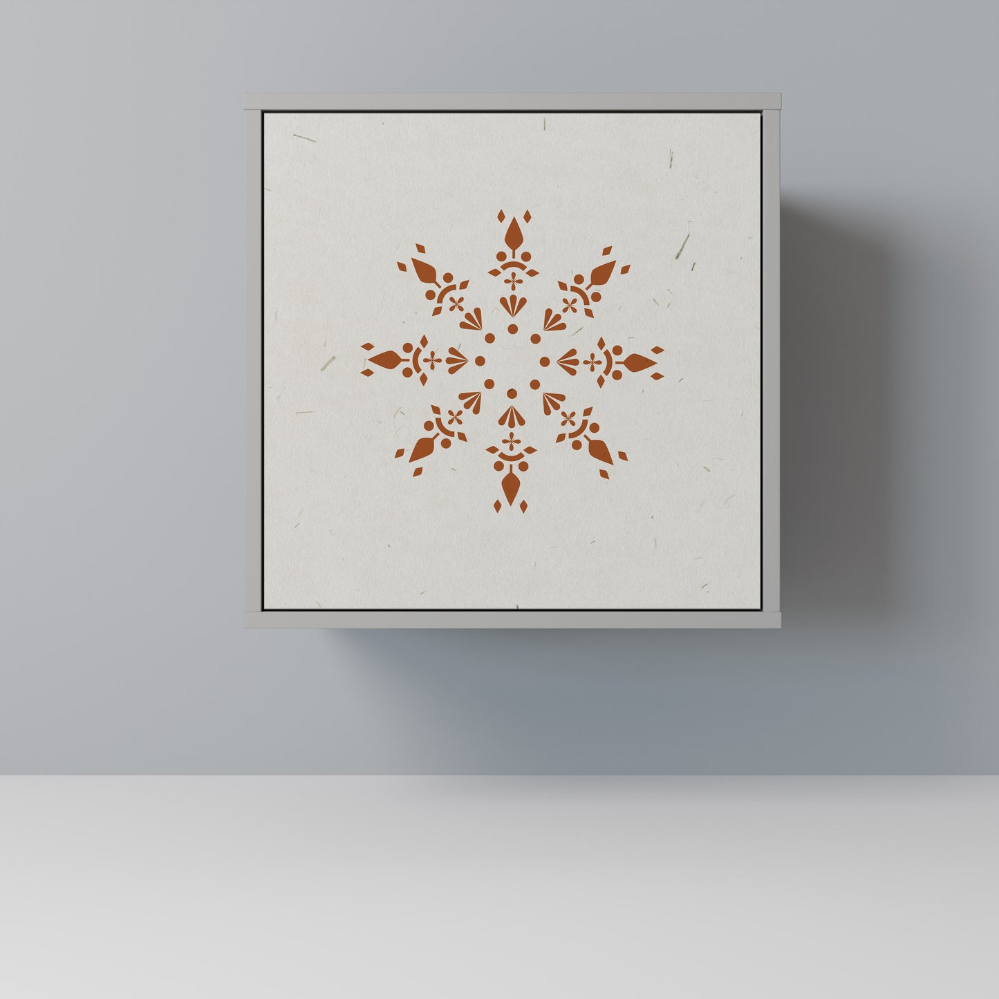 Credenza DAILY HARMONY a 1 anta con finitura grigia