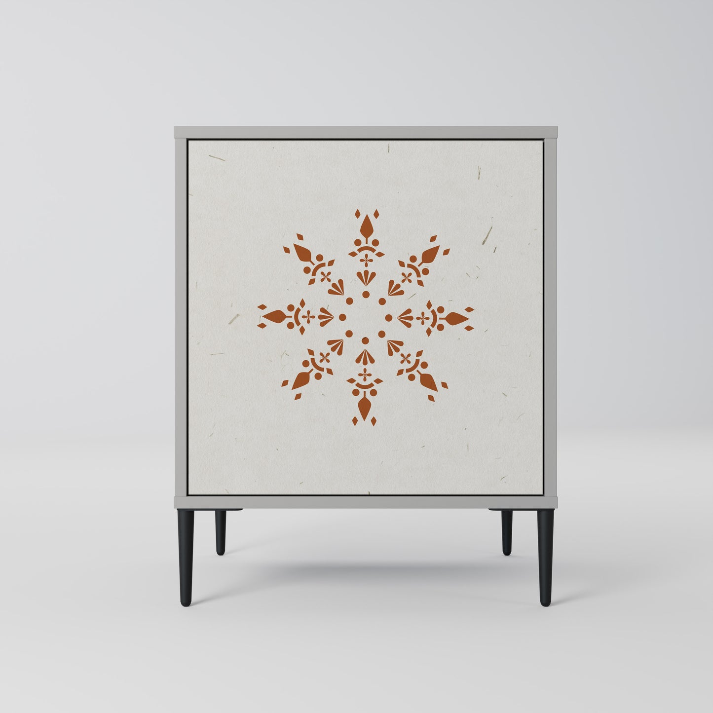 Credenza DAILY HARMONY a 1 anta con finitura grigia