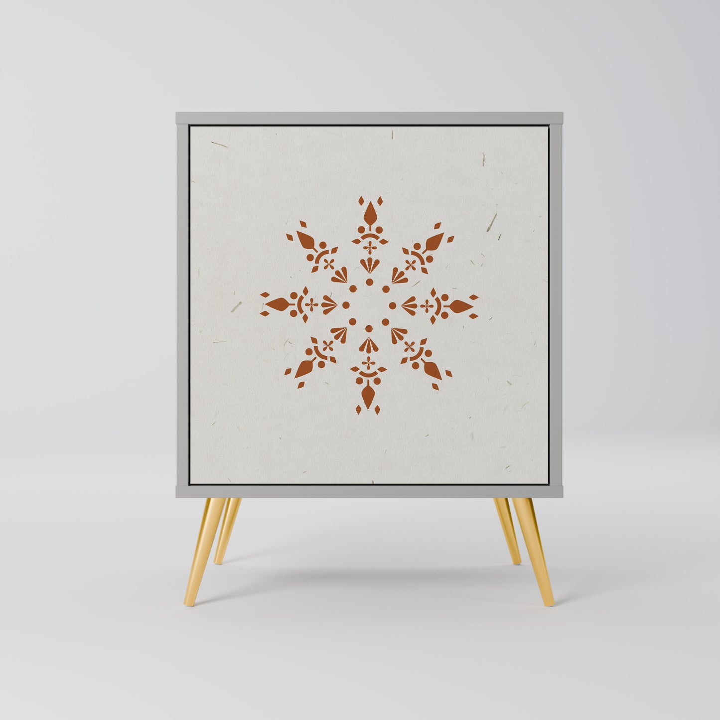 Credenza DAILY HARMONY a 1 anta con finitura grigia