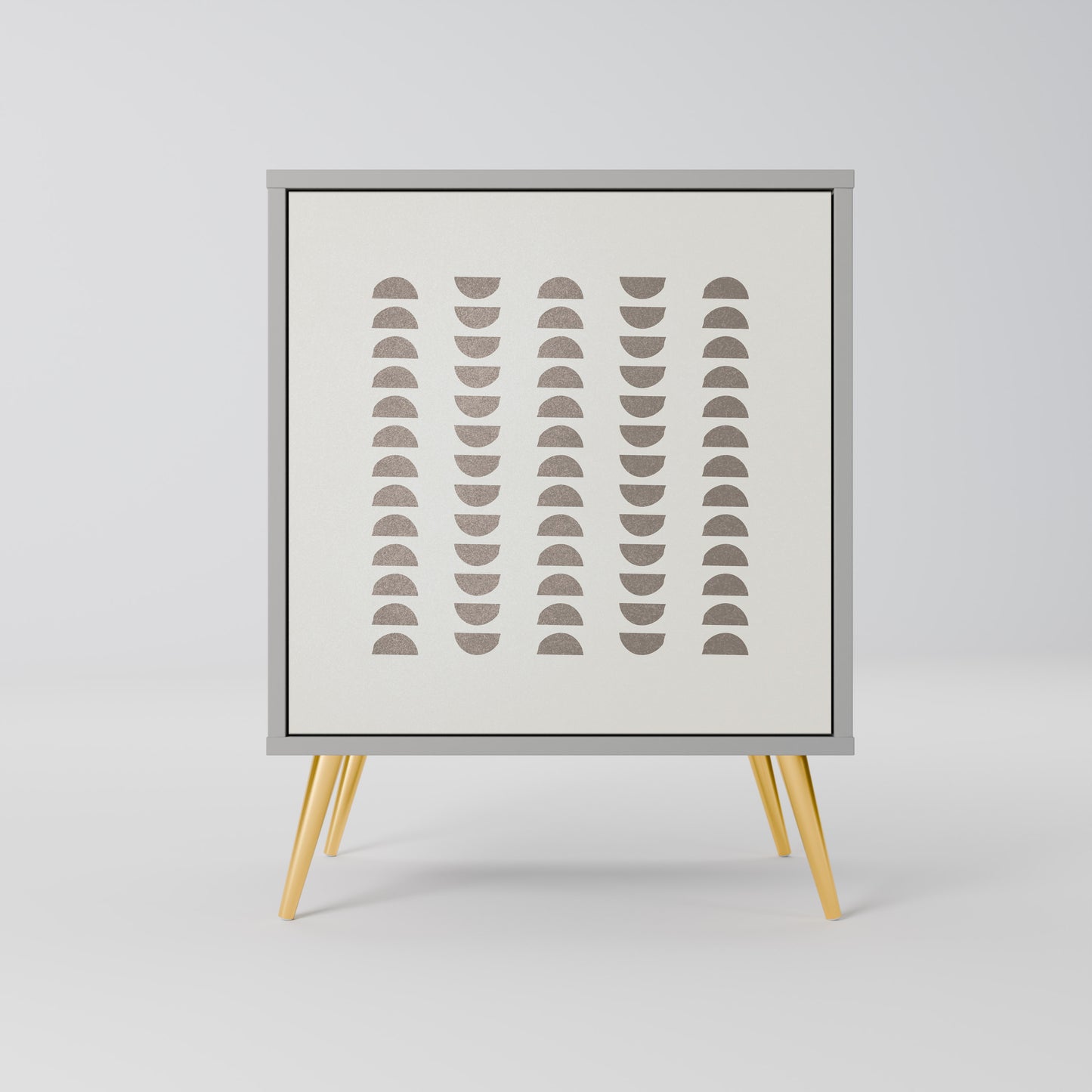 Credenza HARMONY ESSENCE a 1 anta in finitura grigia