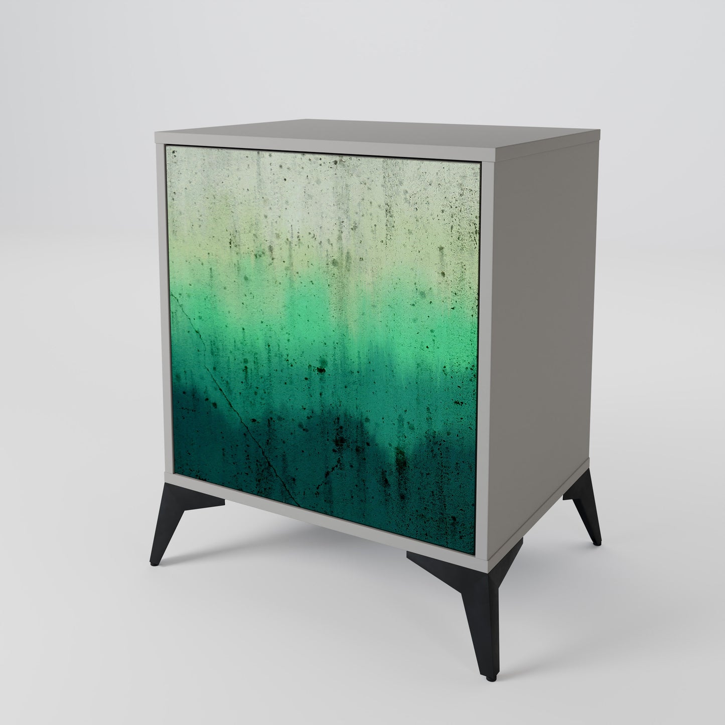 NORTHERN LIGHTS 1-Door Sideboard in Grey Finish