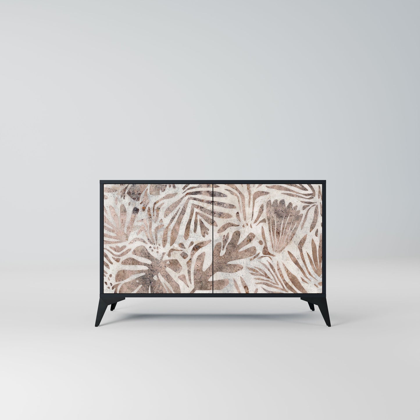 PASSING TIME 2-Door Sideboard in Black Finish