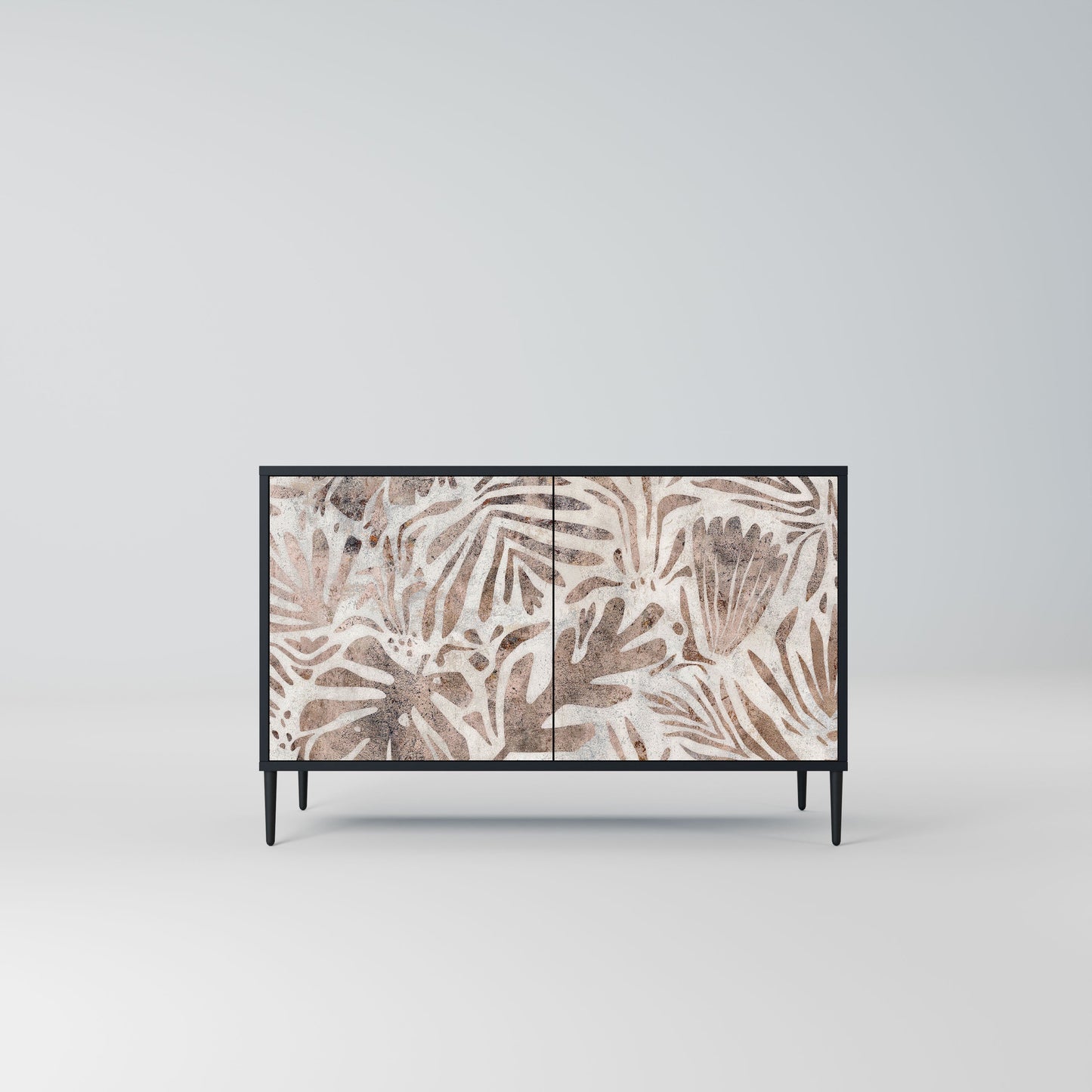 PASSING TIME 2-Door Sideboard in Black Finish