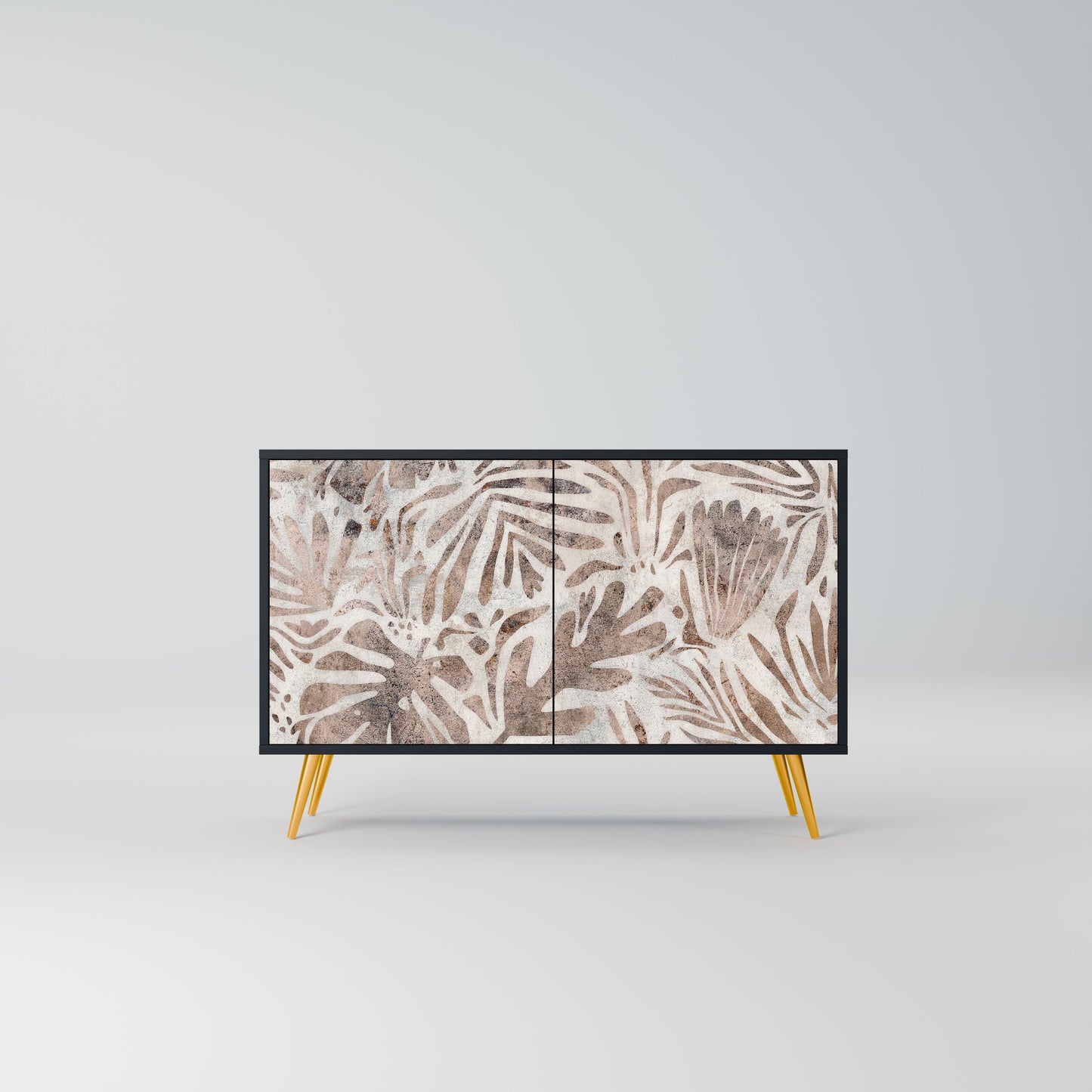 PASSING TIME 2-Door Sideboard in Black Finish