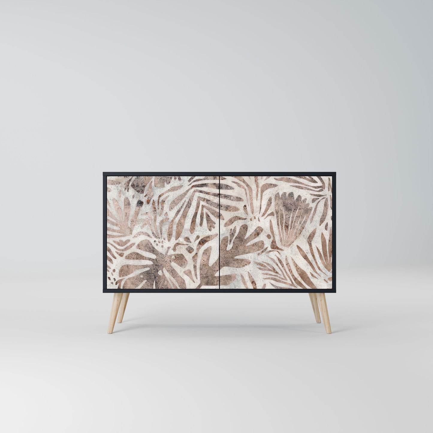 PASSING TIME 2-Door Sideboard in Black Finish