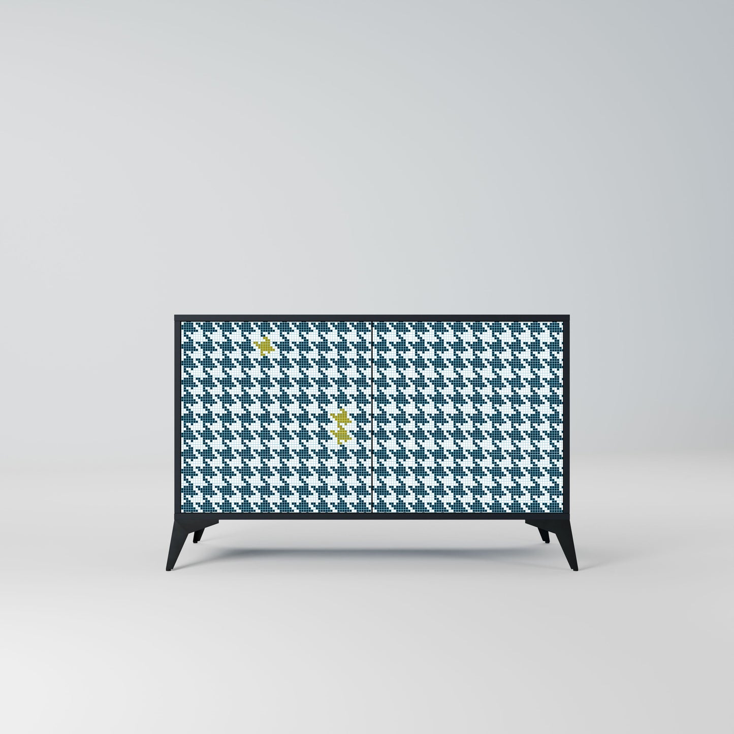 OUT OF CONTEXT 2-Door Sideboard in Black Finish