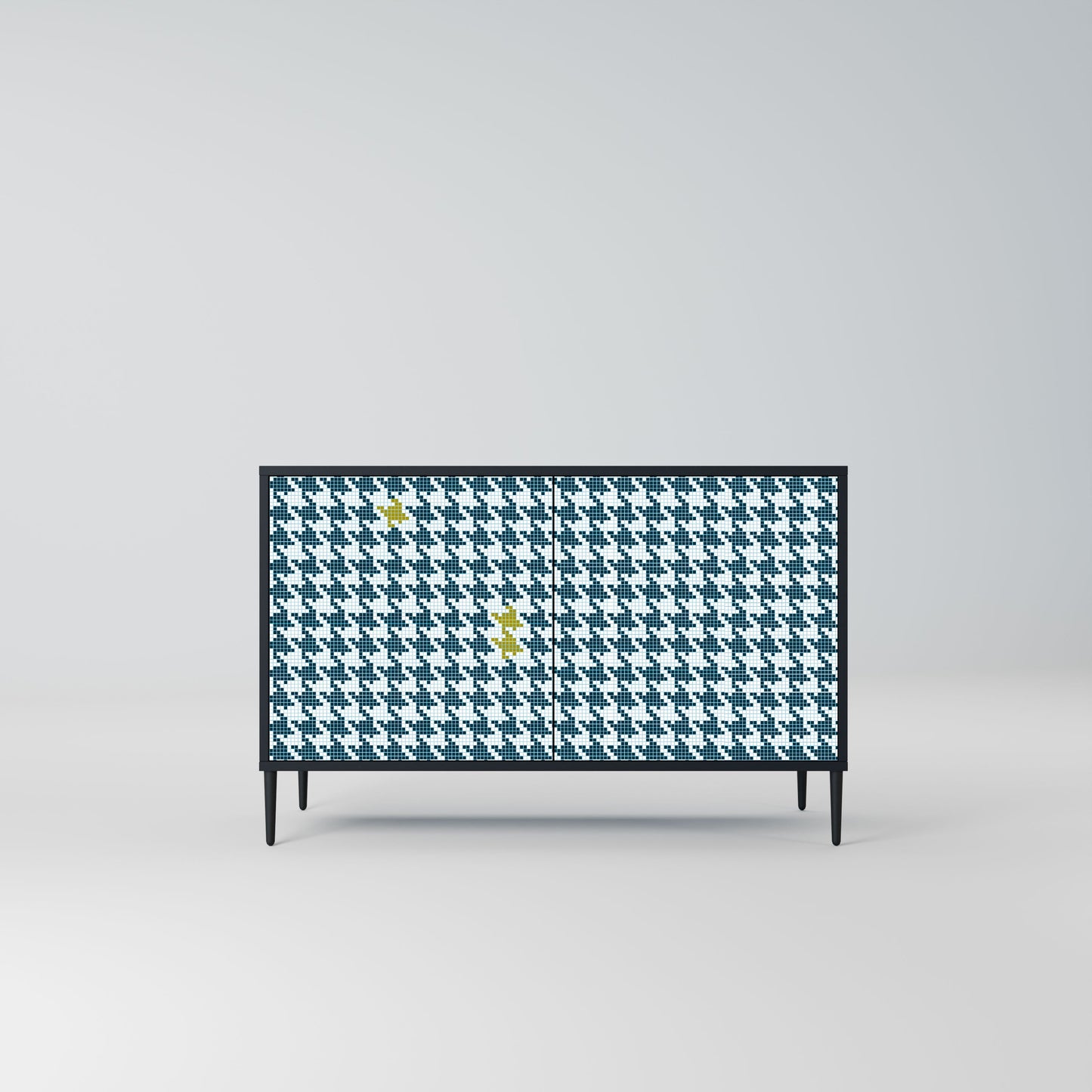 OUT OF CONTEXT 2-Door Sideboard in Black Finish