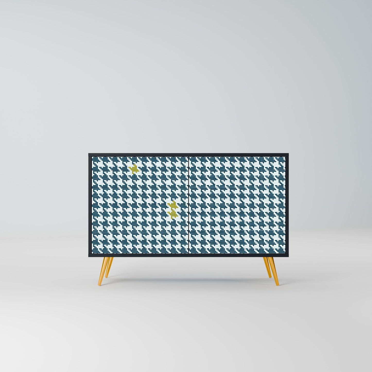 OUT OF CONTEXT 2-Door Sideboard in Black Finish