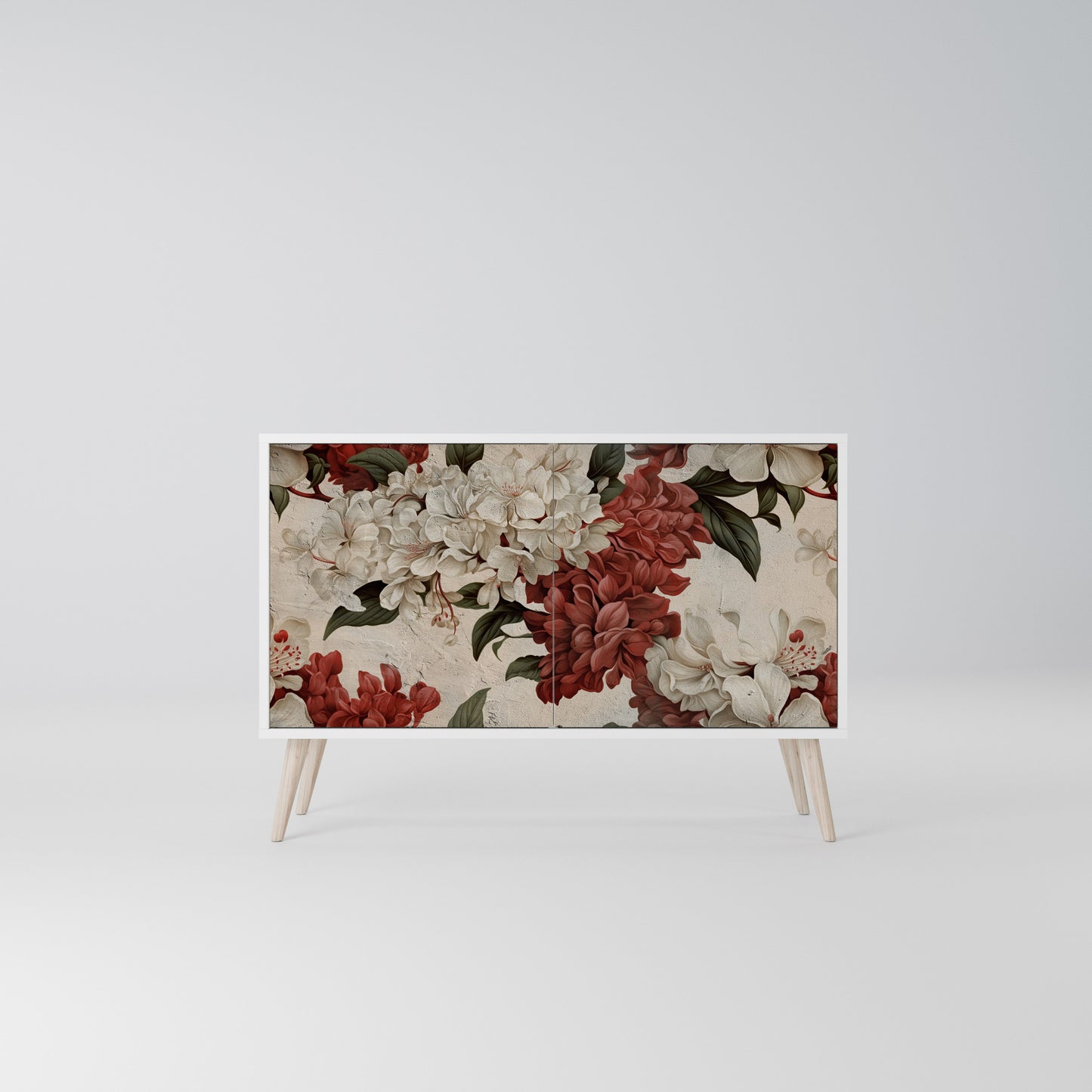 EPHEMERAL DAYS Madia a 2 Ante in Finitura Bianca