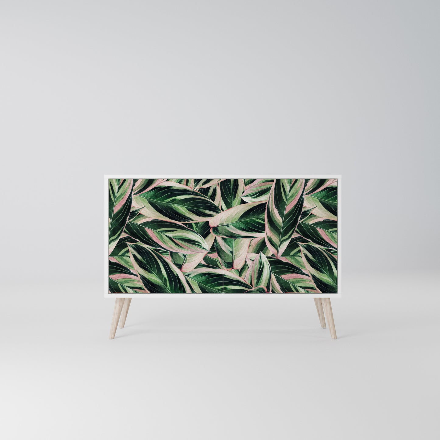 EERIE STROMANTHE Madia a 2 Ante in Finitura Bianca