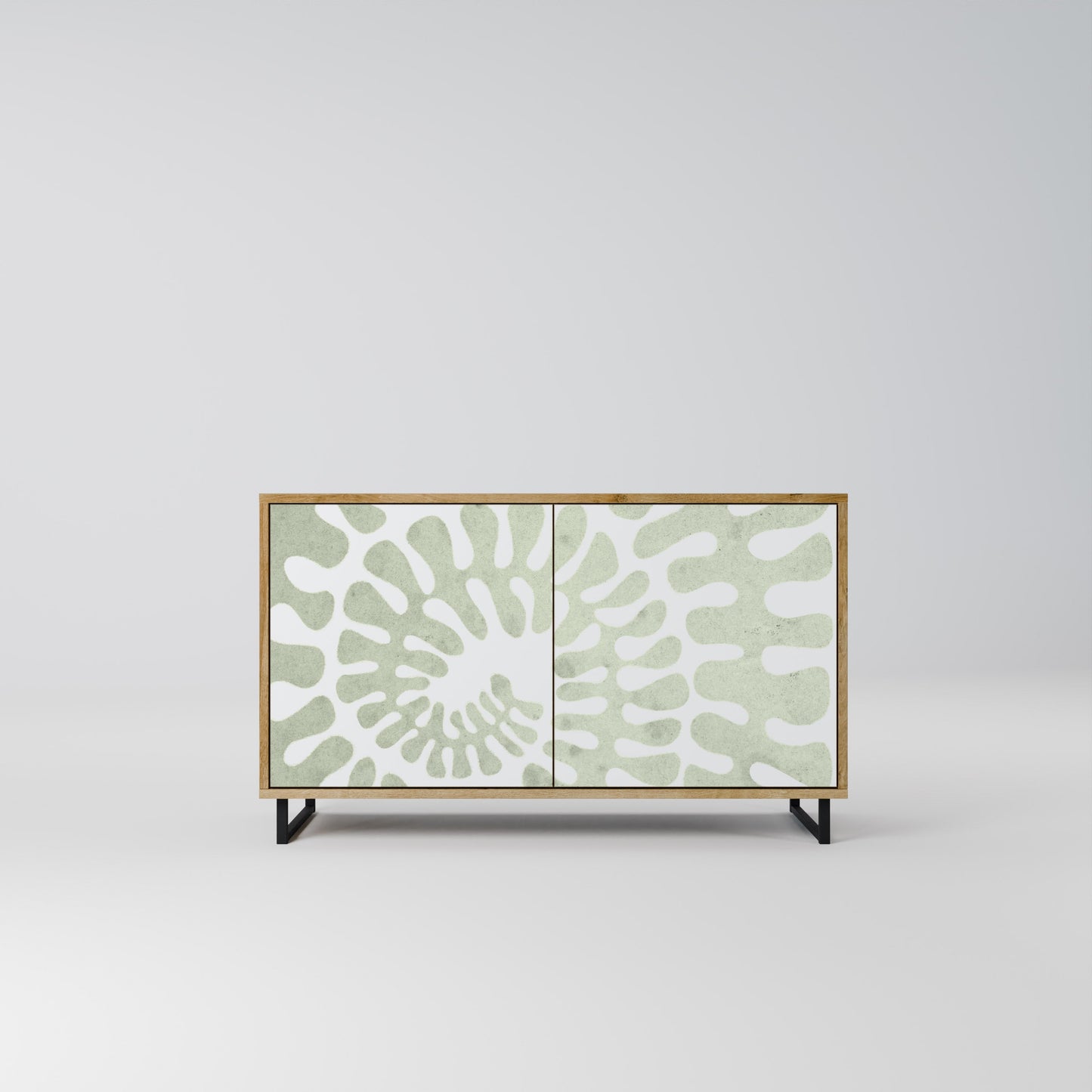Credenza HELIX DANCE a 2 ante in effetto rovere