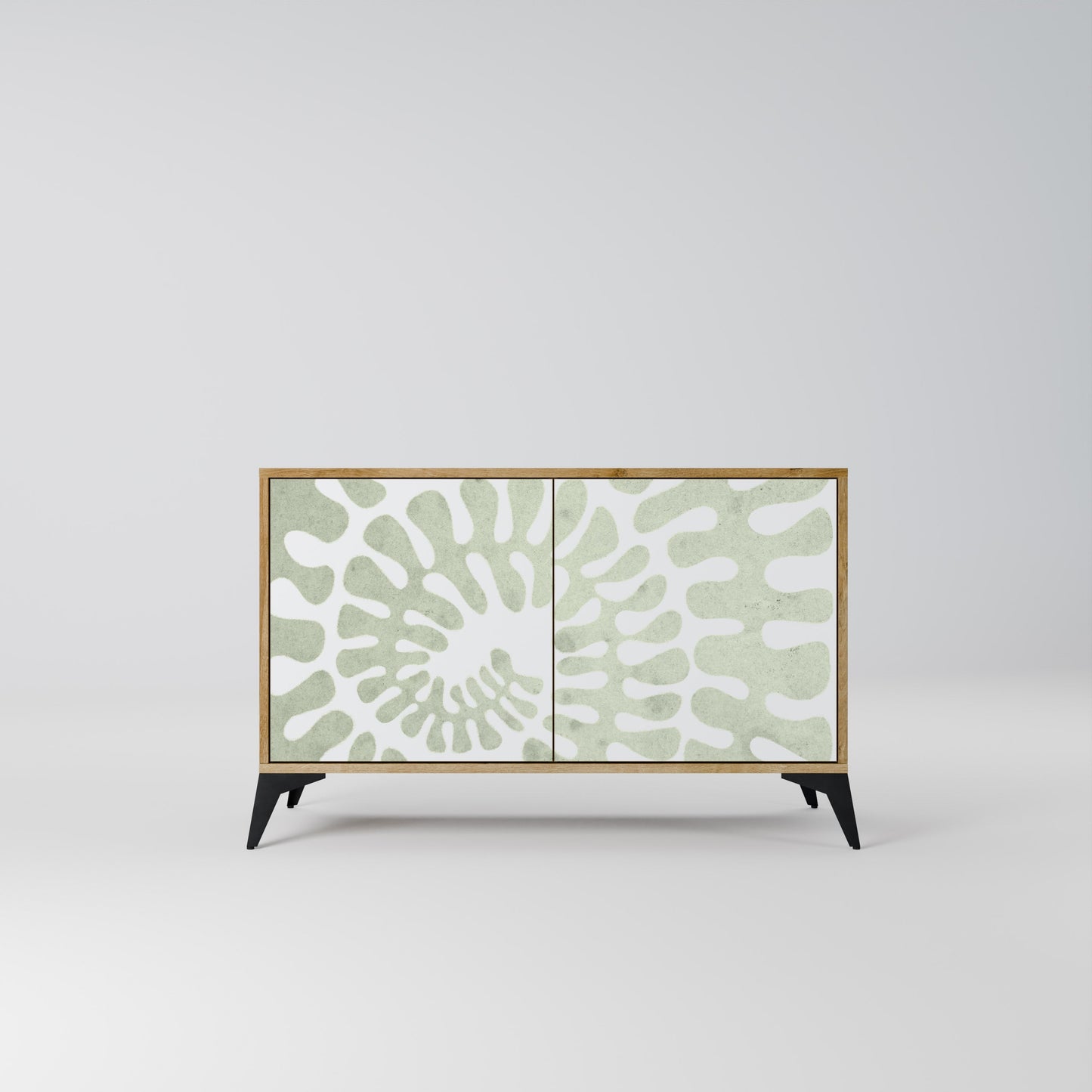 Credenza HELIX DANCE a 2 ante in effetto rovere