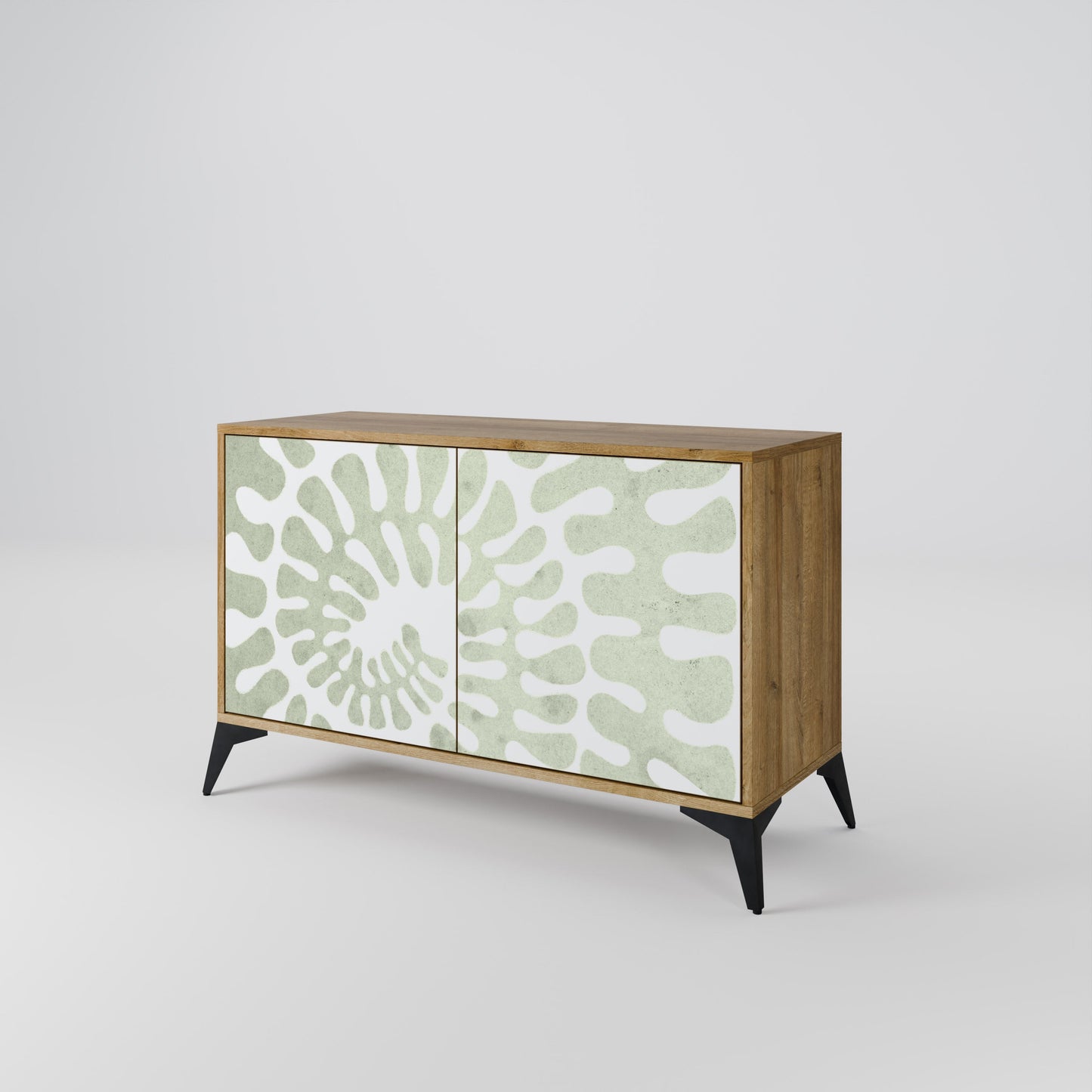 Credenza HELIX DANCE a 2 ante in effetto rovere