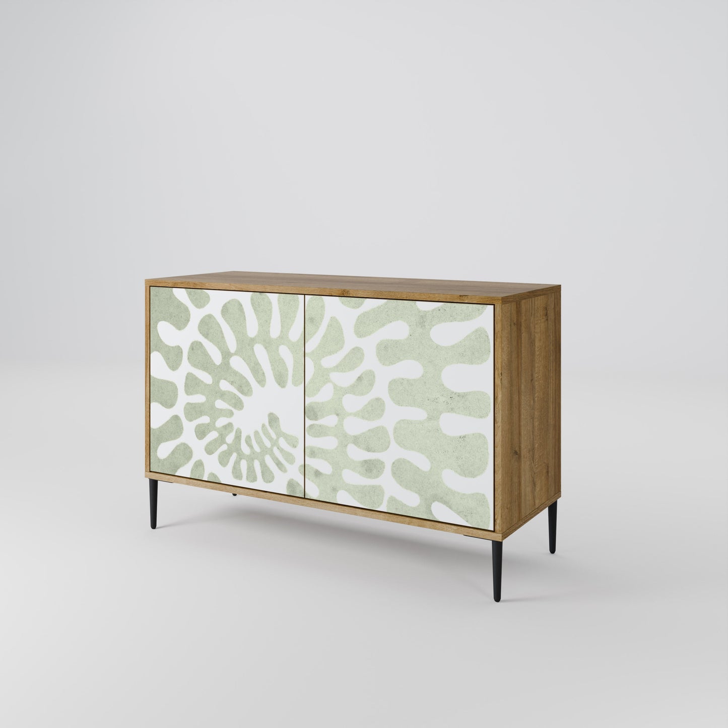 Credenza HELIX DANCE a 2 ante in effetto rovere
