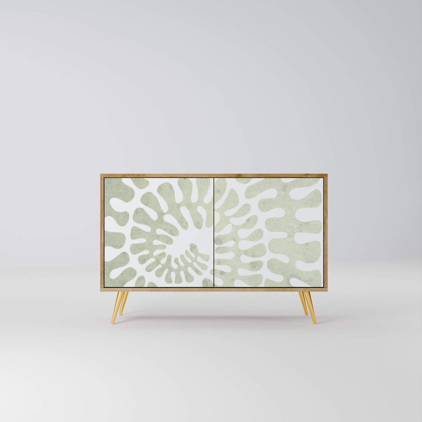 Credenza HELIX DANCE a 2 ante in effetto rovere