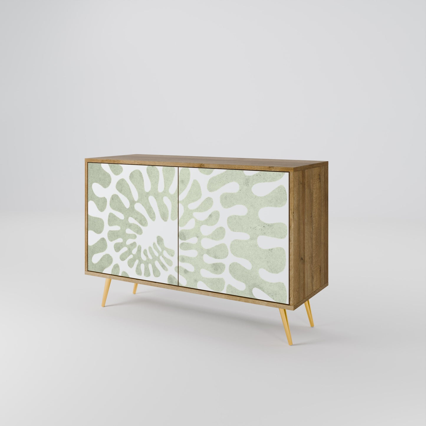 Credenza HELIX DANCE a 2 ante in effetto rovere