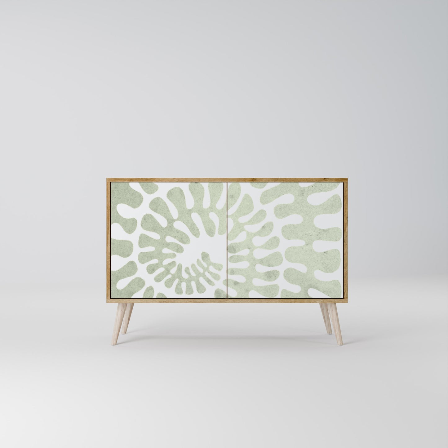 Credenza HELIX DANCE a 2 ante in effetto rovere