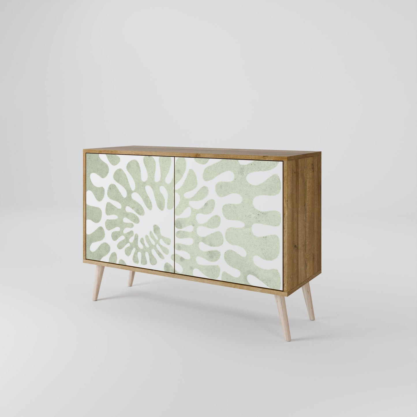 Credenza HELIX DANCE a 2 ante in effetto rovere