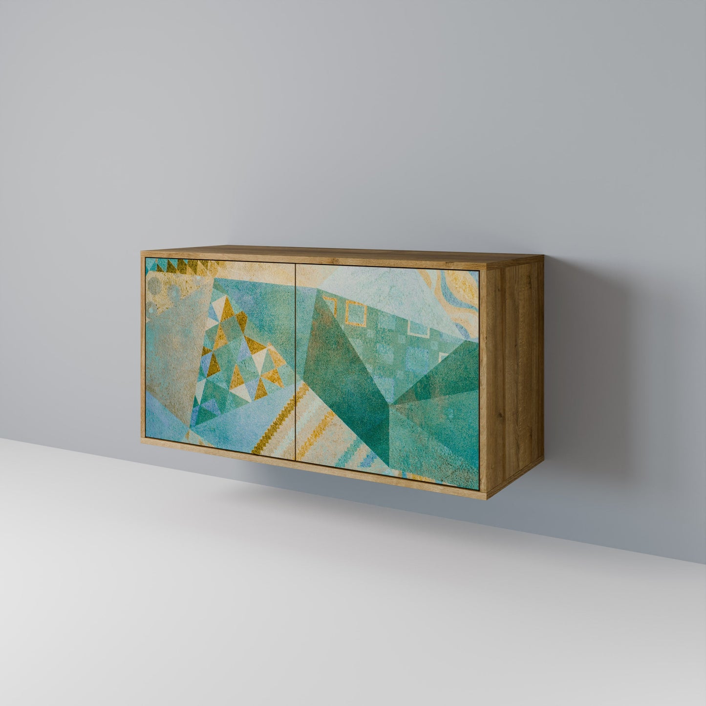 Credenza SPECTRUM SPLENDOR a 2 ante in effetto rovere