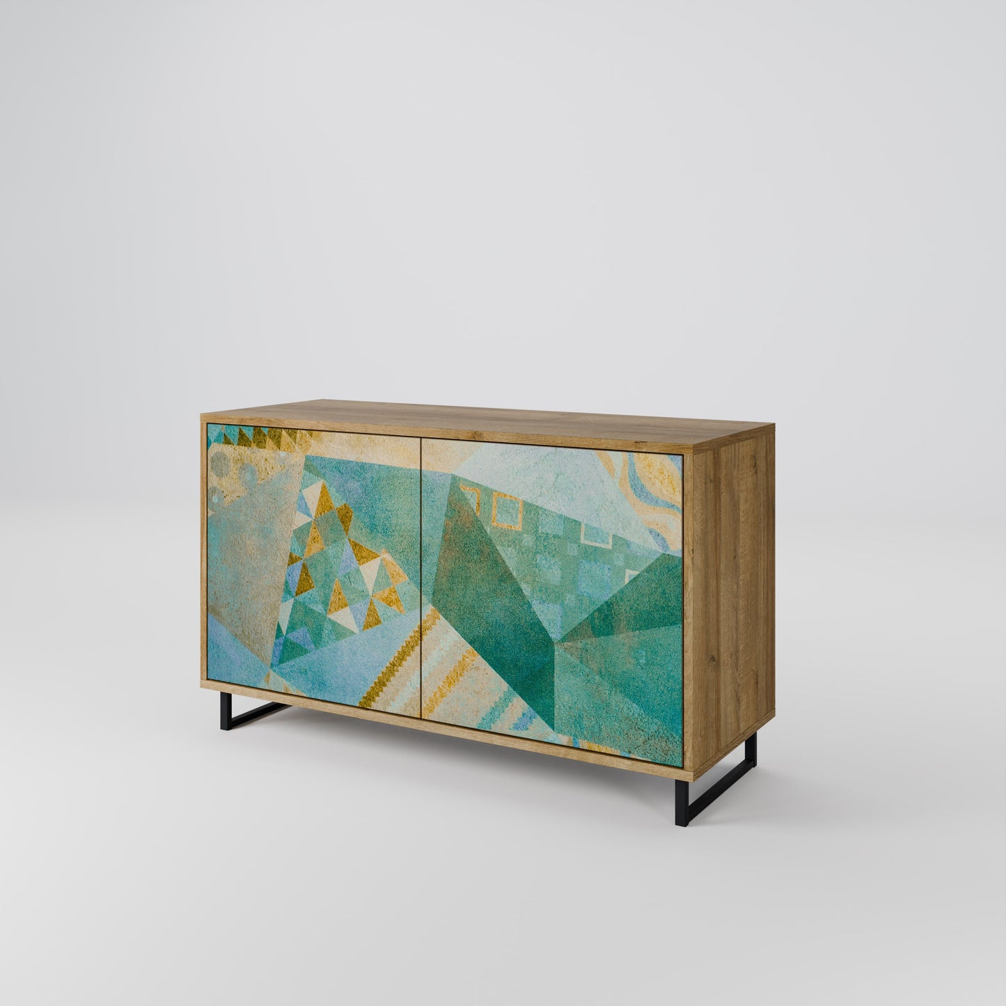 Credenza SPECTRUM SPLENDOR a 2 ante in effetto rovere