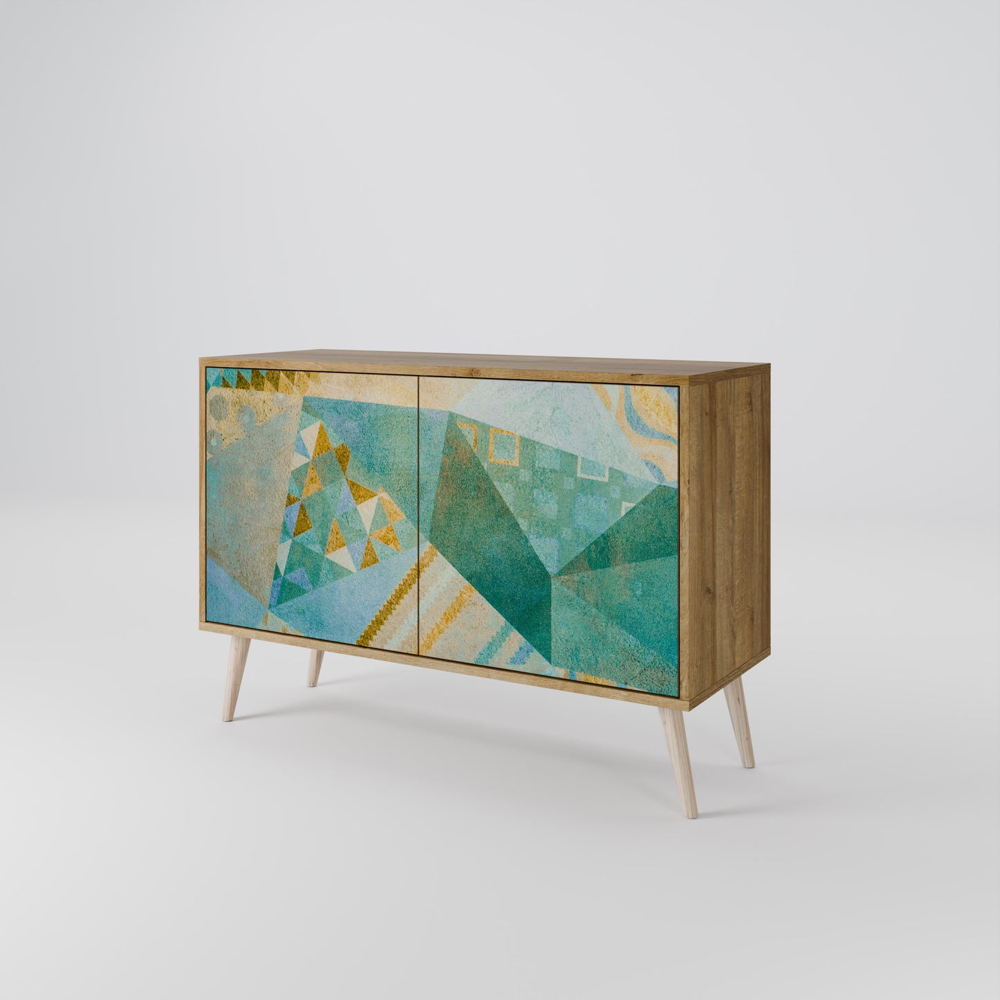 Credenza SPECTRUM SPLENDOR a 2 ante in effetto rovere