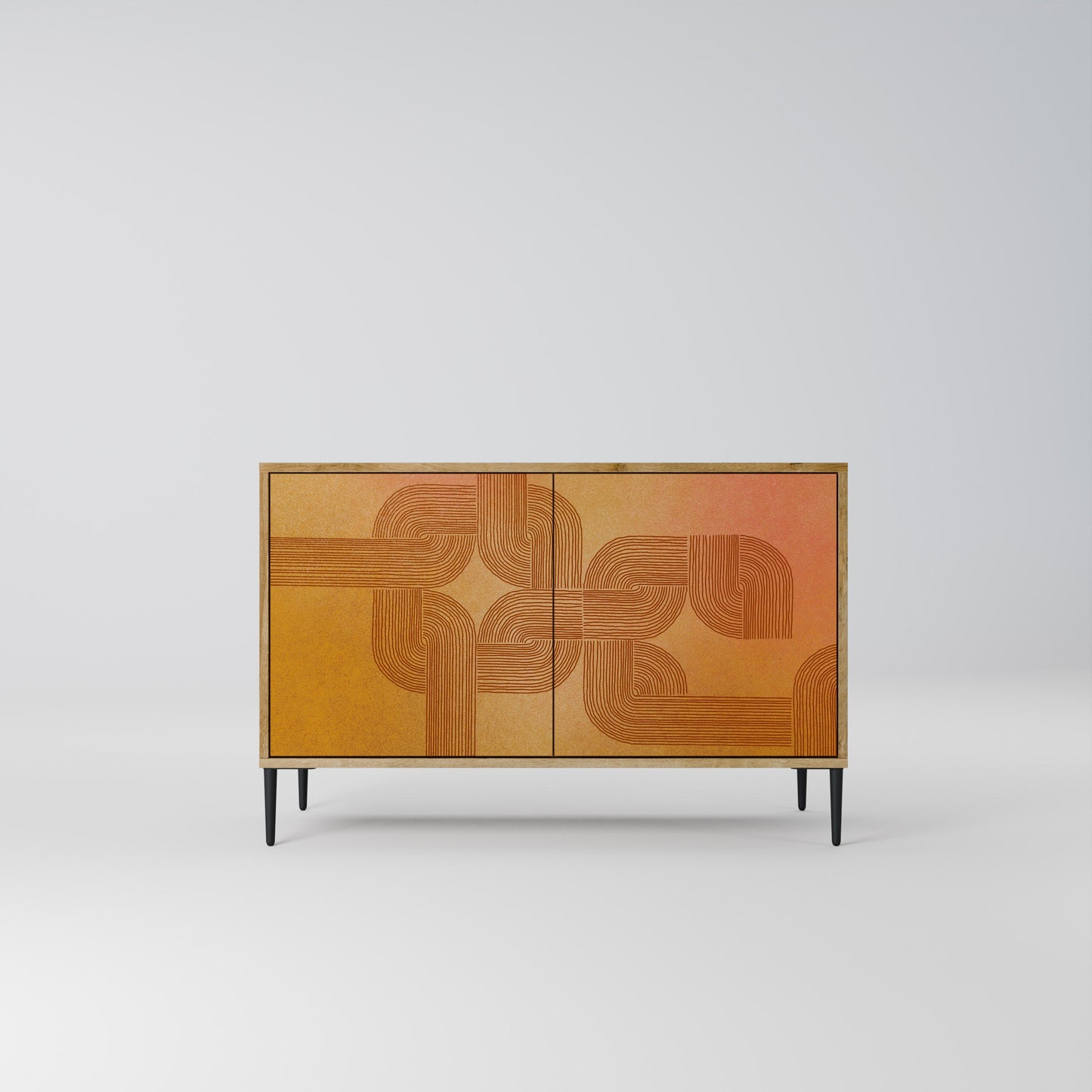 Credenza a 2 ante effetto rovere STRENGTHENING RELATION