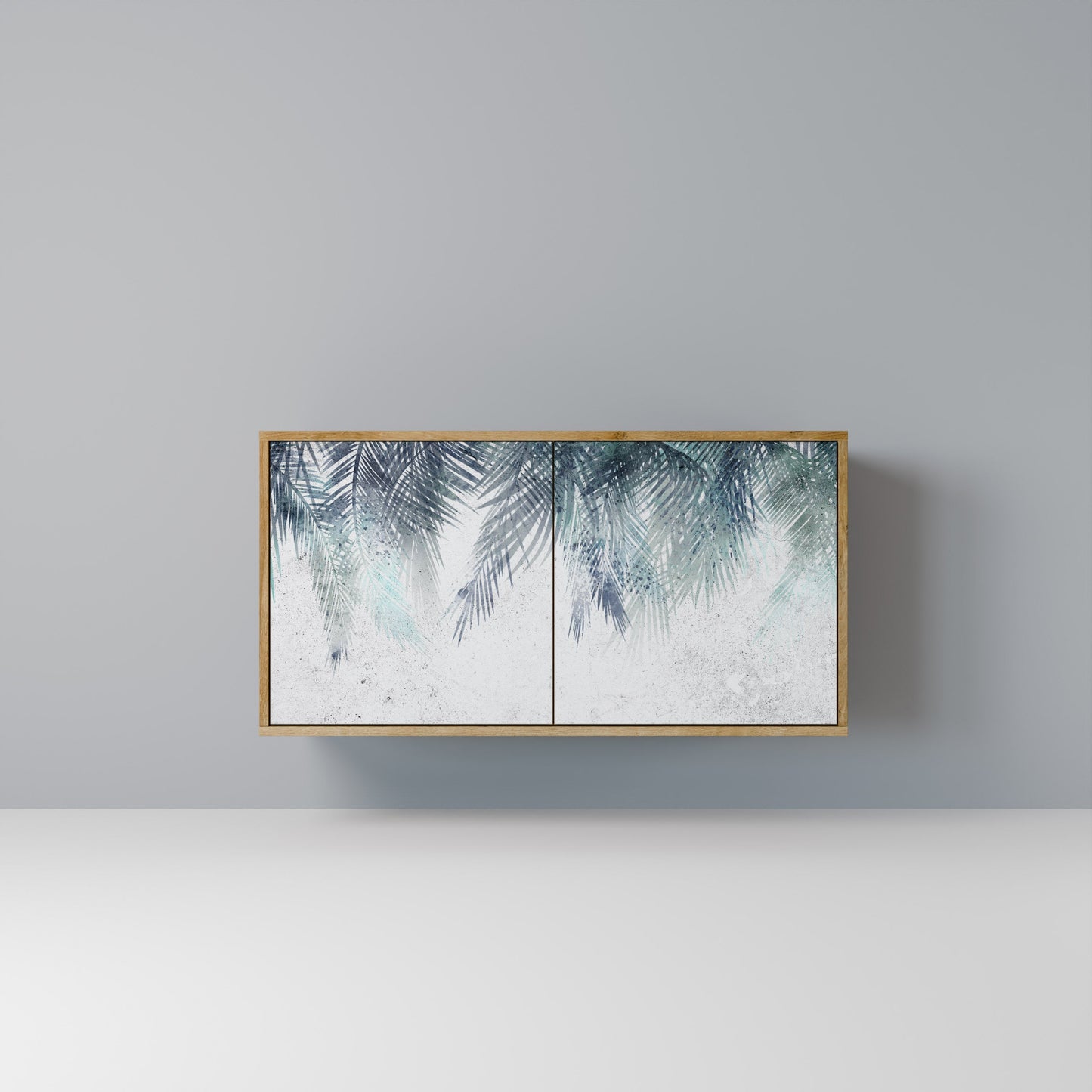 Credenza PALM VEIL a 2 ante in effetto rovere