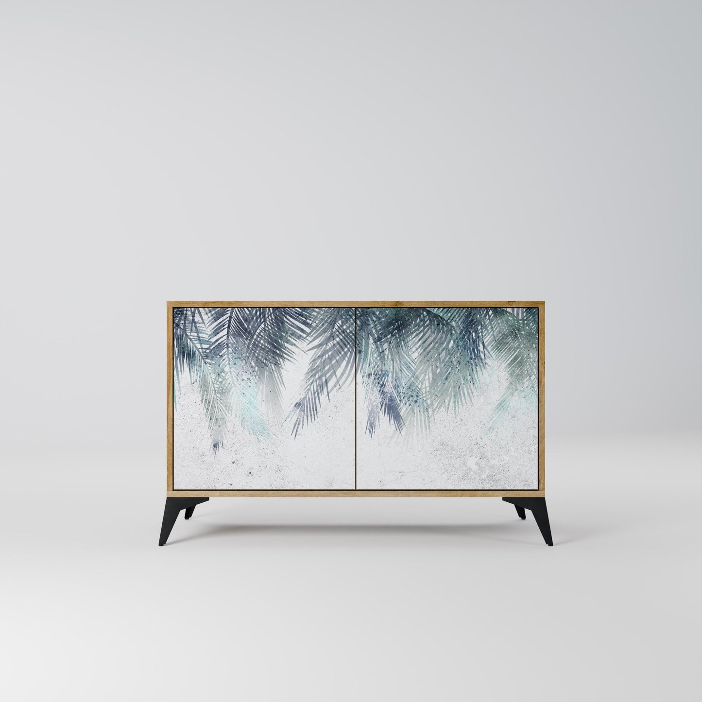 Credenza PALM VEIL a 2 ante in effetto rovere