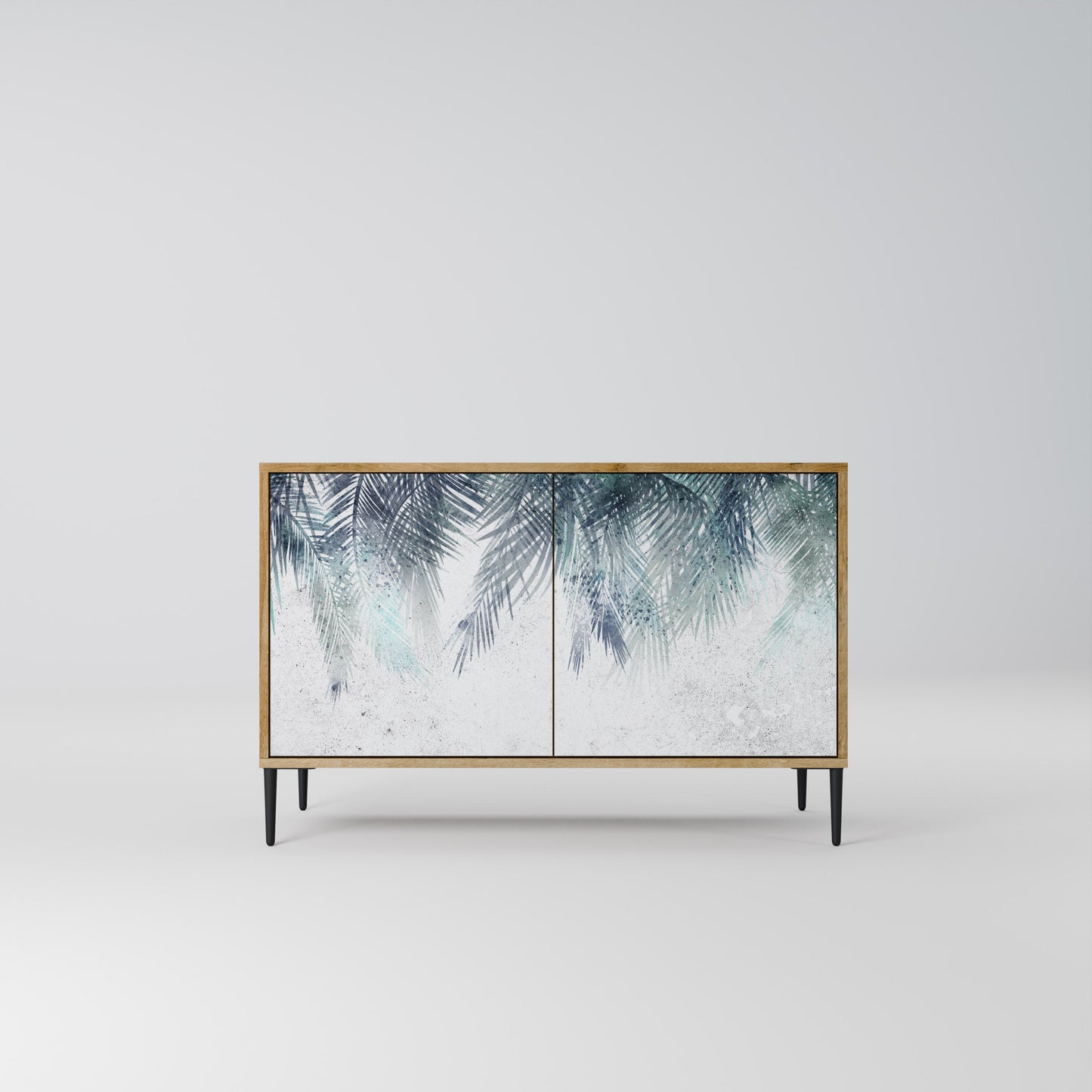 Credenza PALM VEIL a 2 ante in effetto rovere