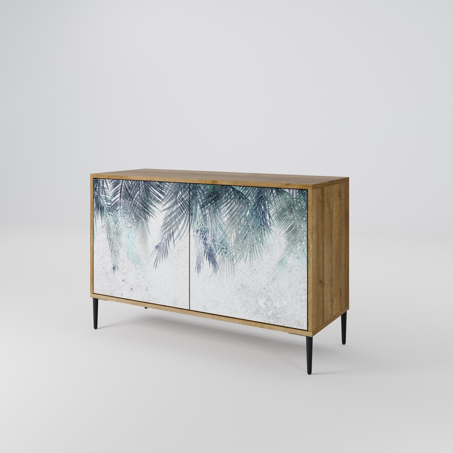 Credenza PALM VEIL a 2 ante in effetto rovere