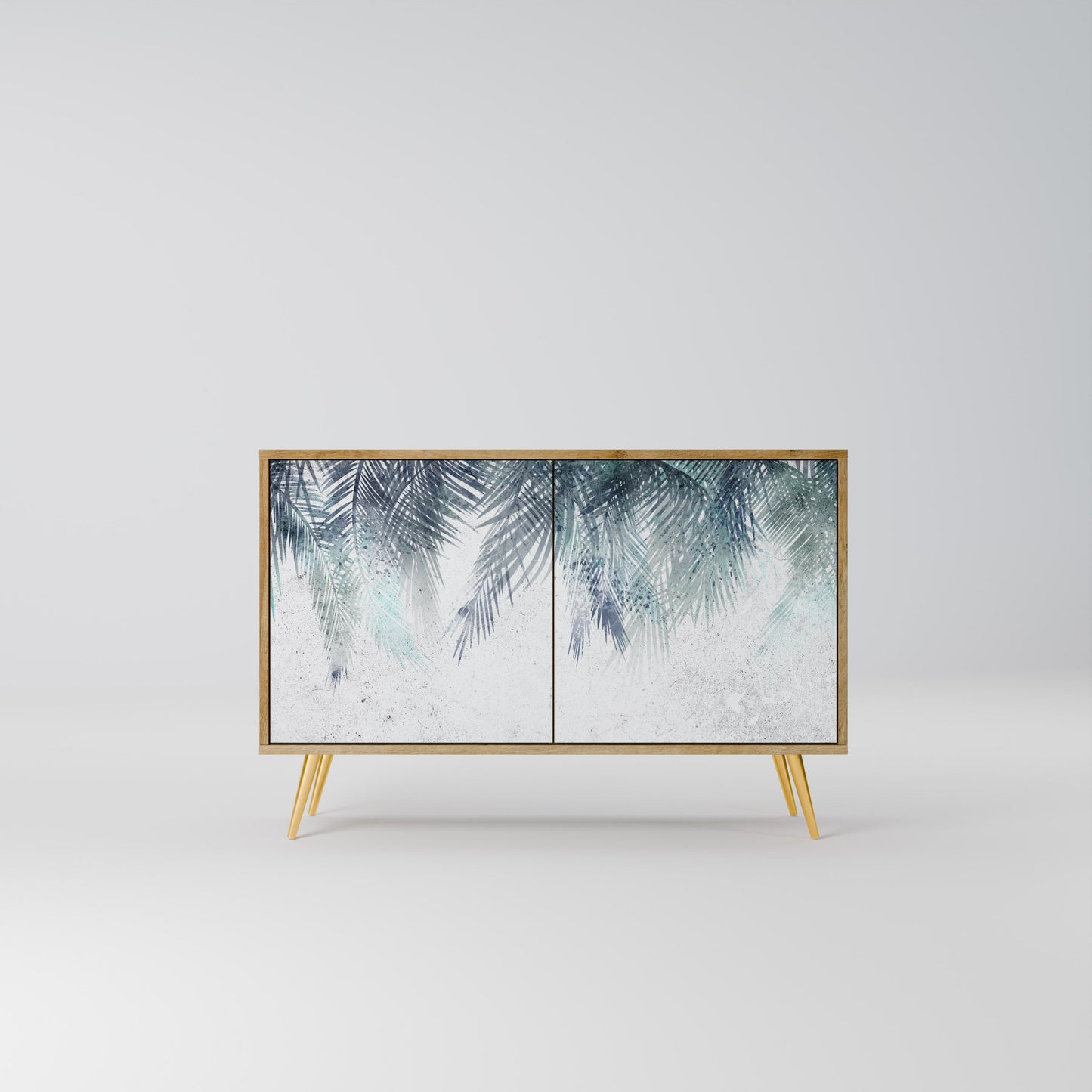Credenza PALM VEIL a 2 ante in effetto rovere