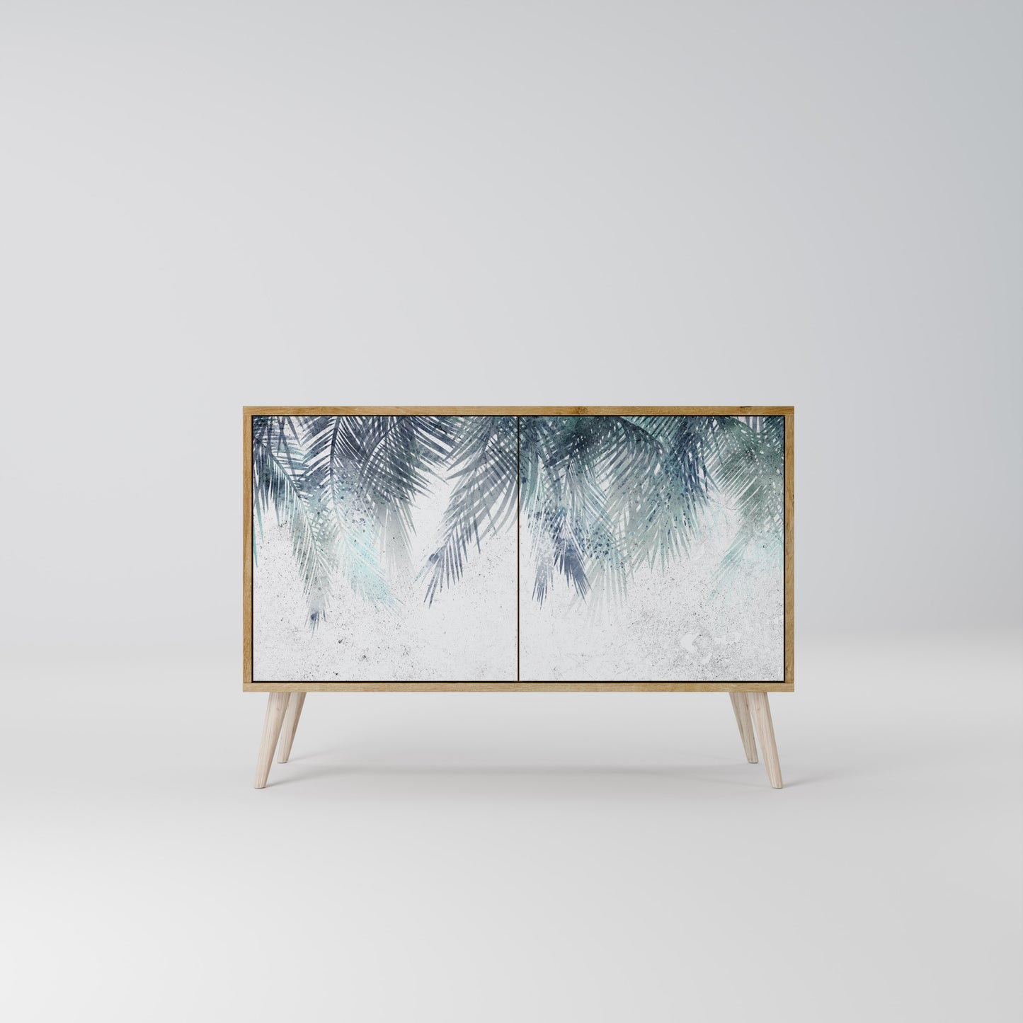 Credenza PALM VEIL a 2 ante in effetto rovere