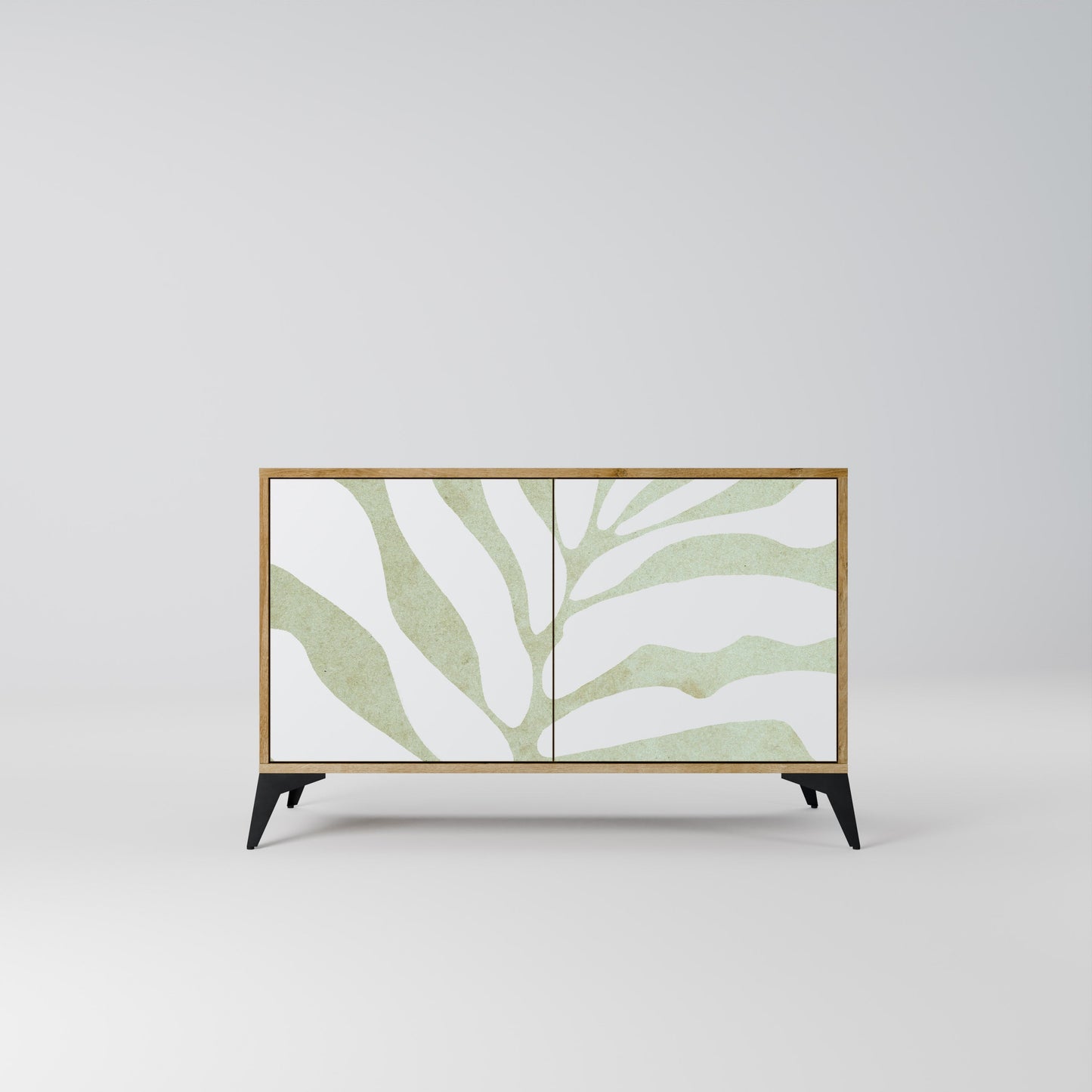Credenza BOTANICAL SPARK a 2 ante in effetto rovere