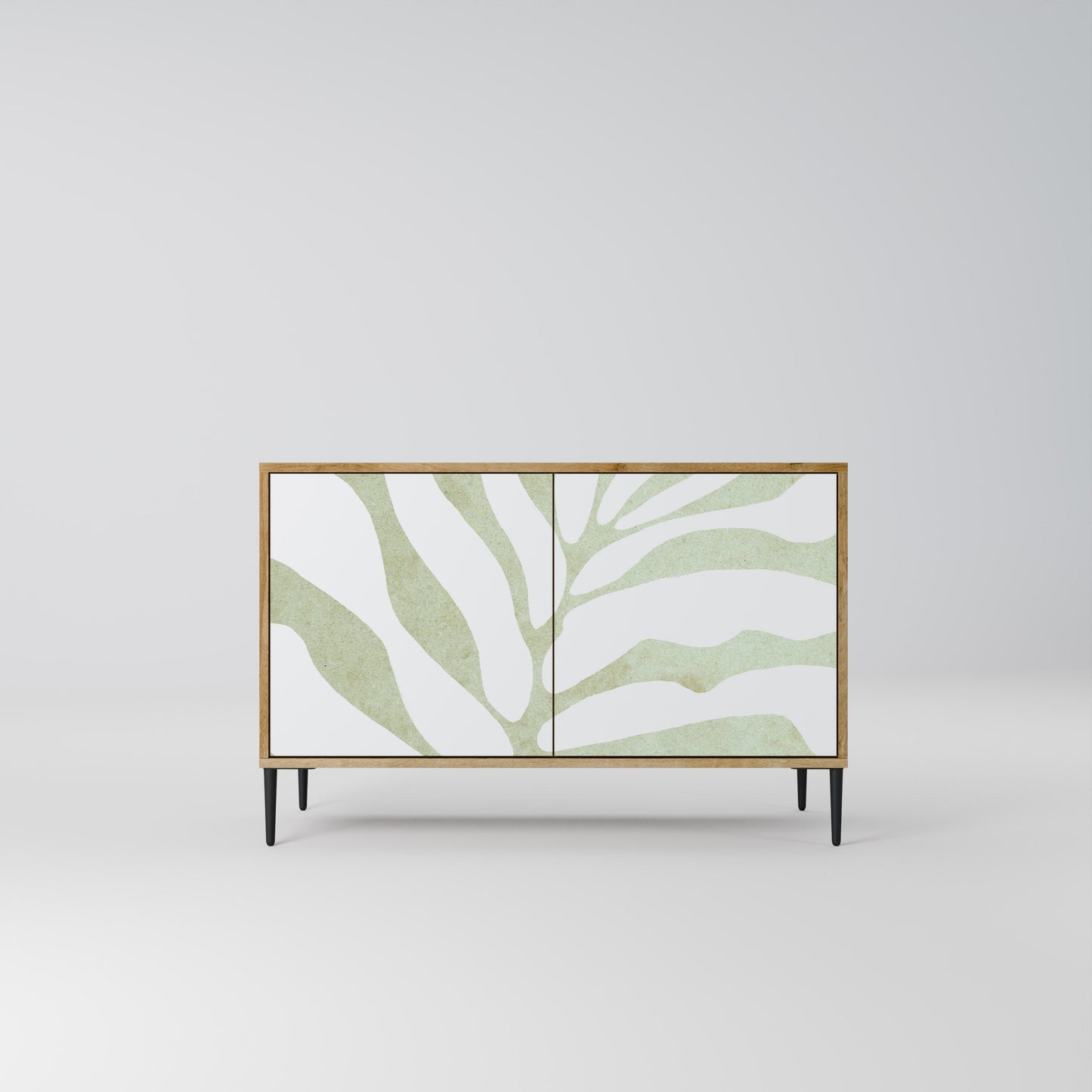 Credenza BOTANICAL SPARK a 2 ante in effetto rovere