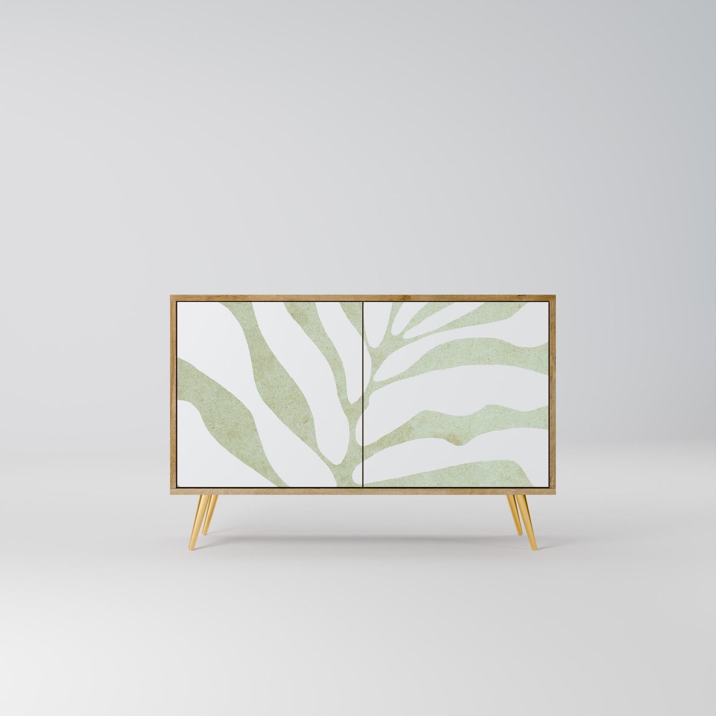 Credenza BOTANICAL SPARK a 2 ante in effetto rovere