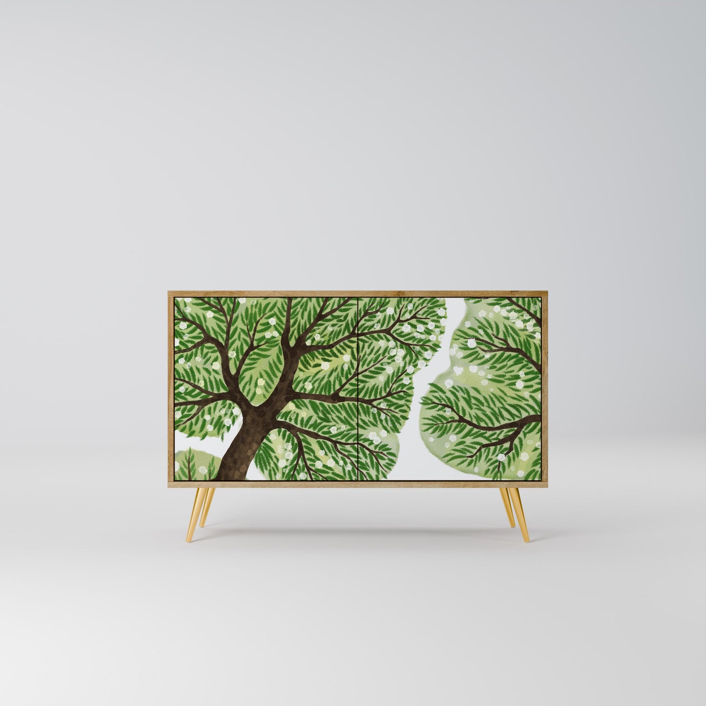 Credenza WILDERNESS DASH a 2 ante in effetto rovere
